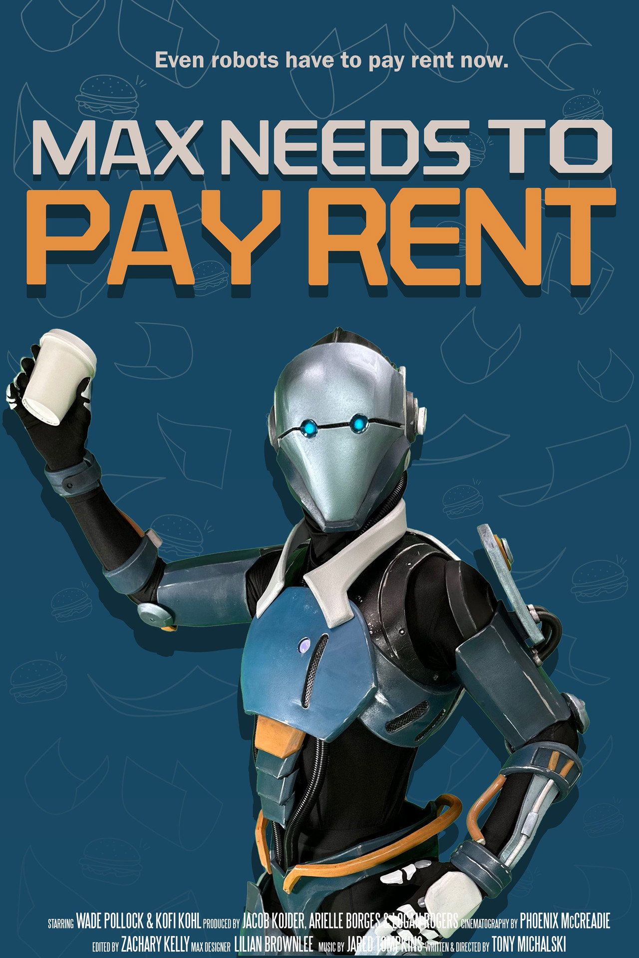 Max Needs to Pay Rent filmaffisch