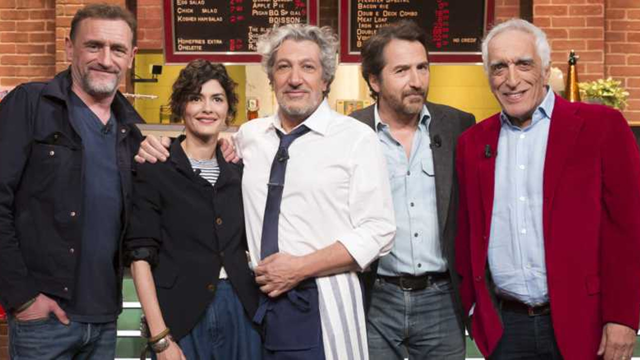 Burger Quiz — [Alain Chabat] Jean-Paul Rouve - Edouard Baer / Audrey Tautou - Gérard Darmon.