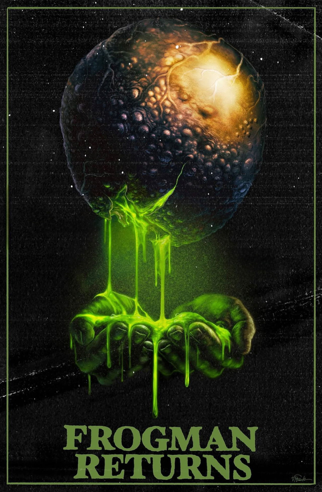 Frogman Returns poster