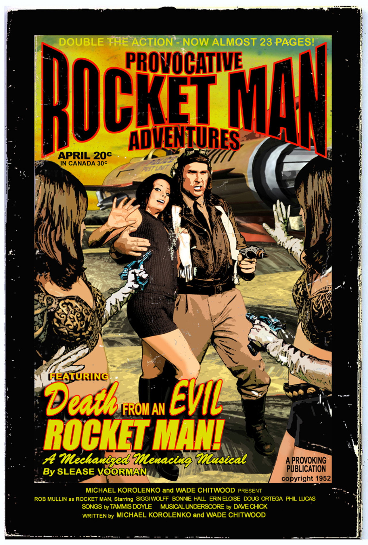 Rocket Man: Death From An Evil Rocket Man Backdrop