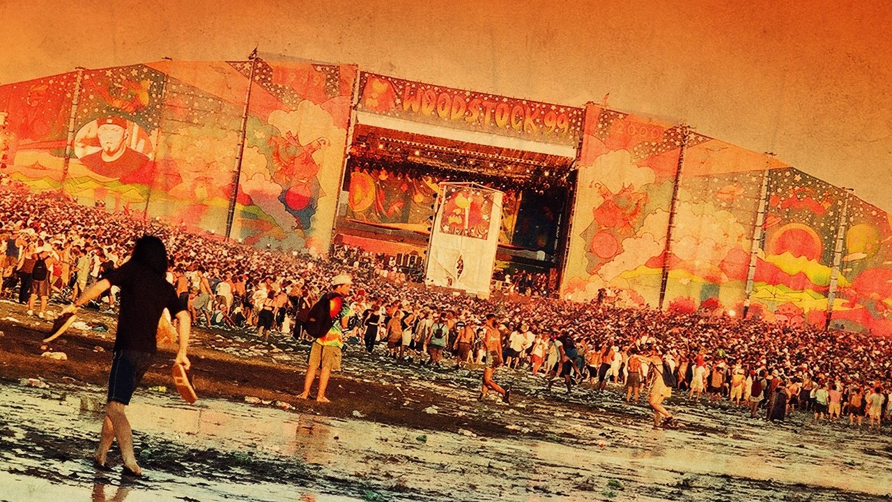 Scen från Woodstock 99: Peace, Love, and Rage