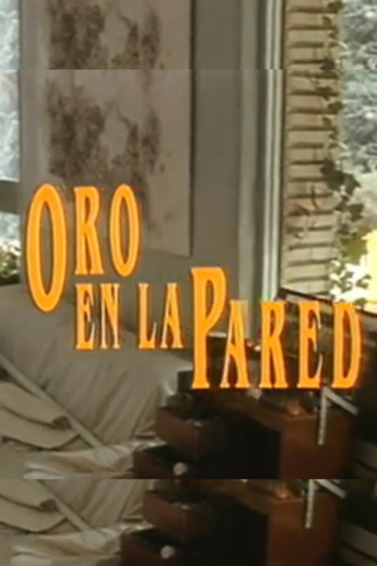 Oro en la pared Backdrop