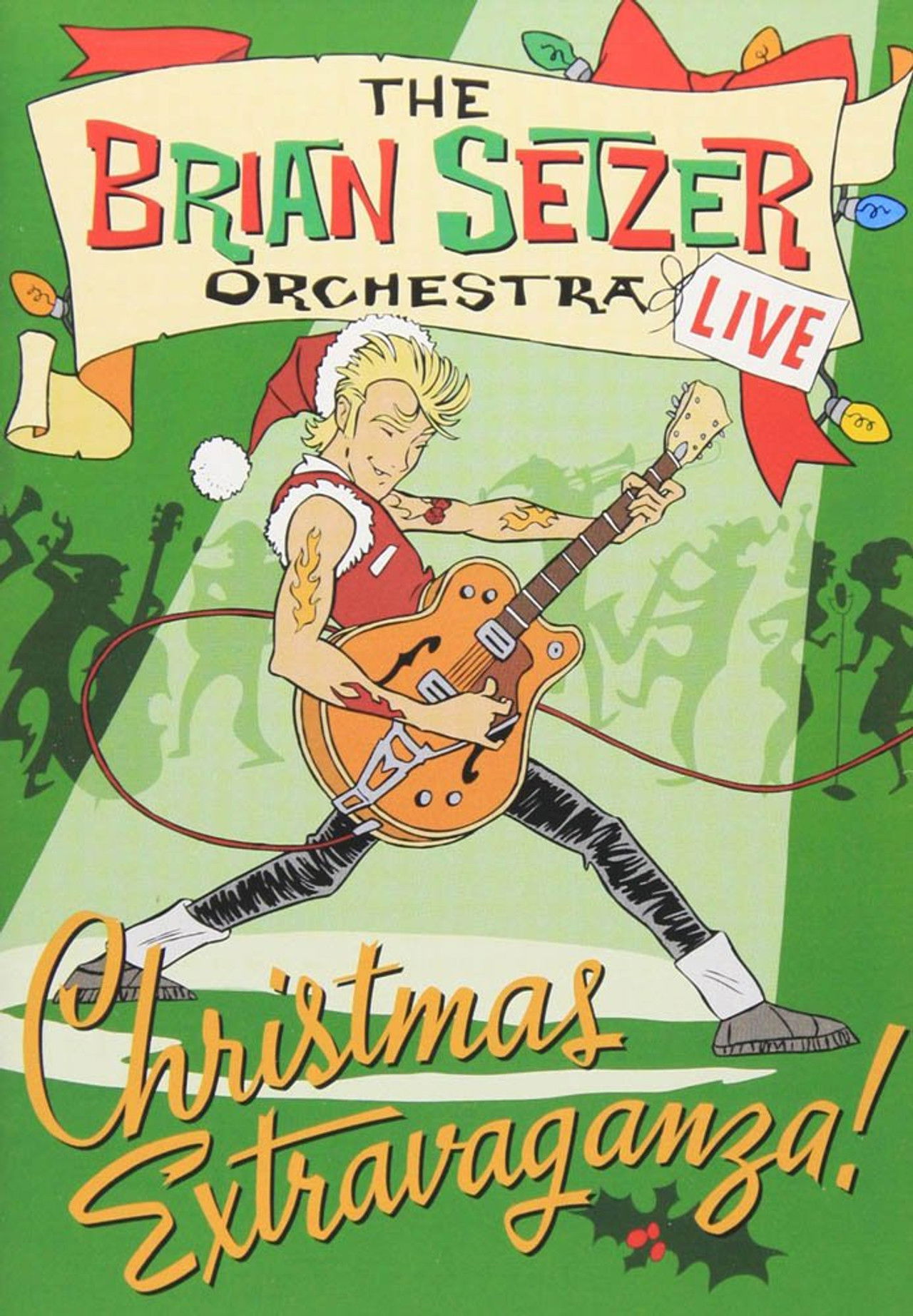 The Brian Setzer Orchestra: Christmas Extravaganza Backdrop