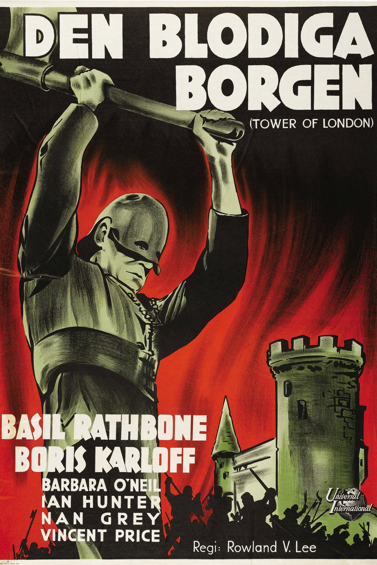 Den blodiga borgen filmaffisch