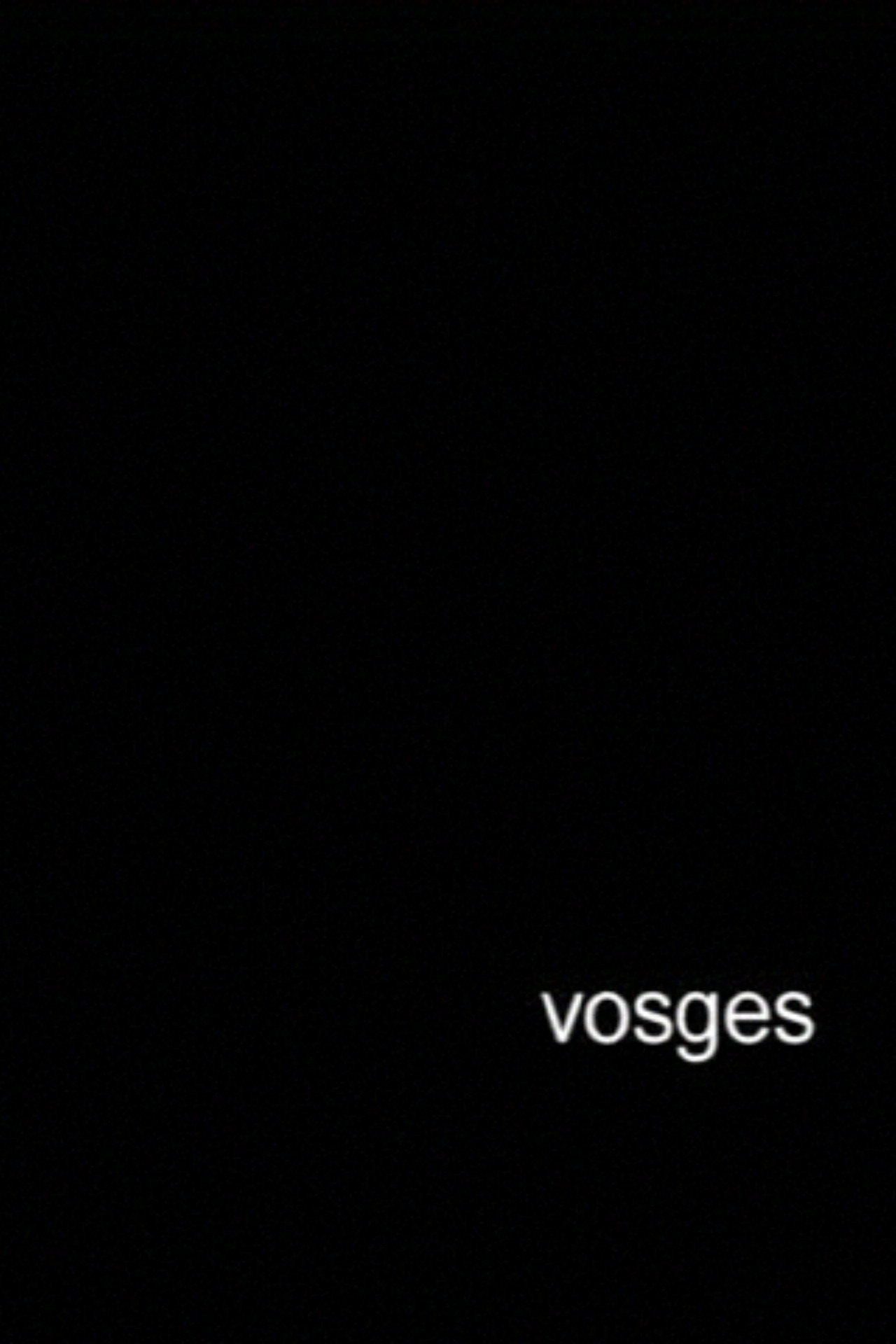 Vosges filmaffisch
