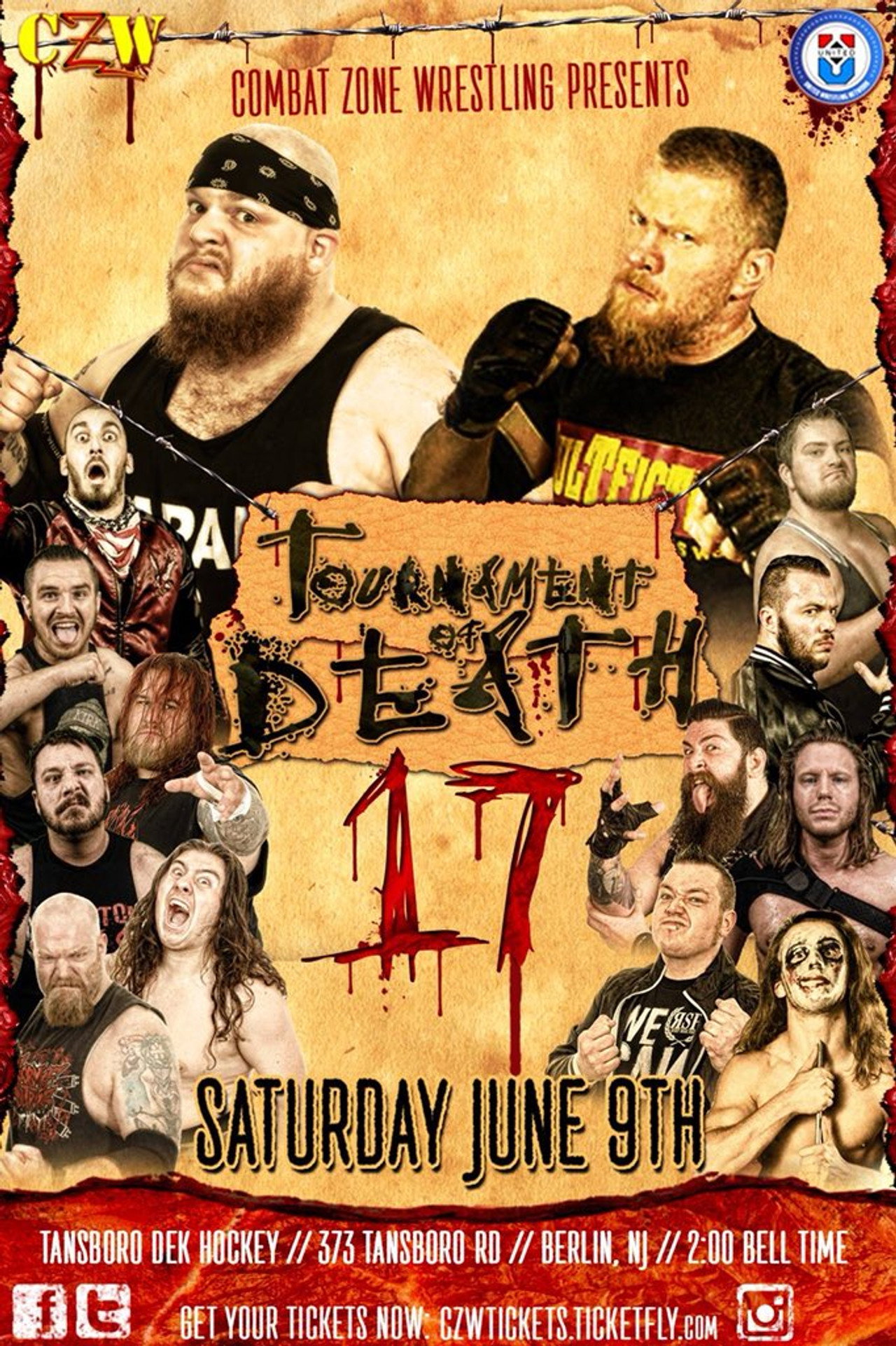CZW Tournament of Death 17 filmaffisch