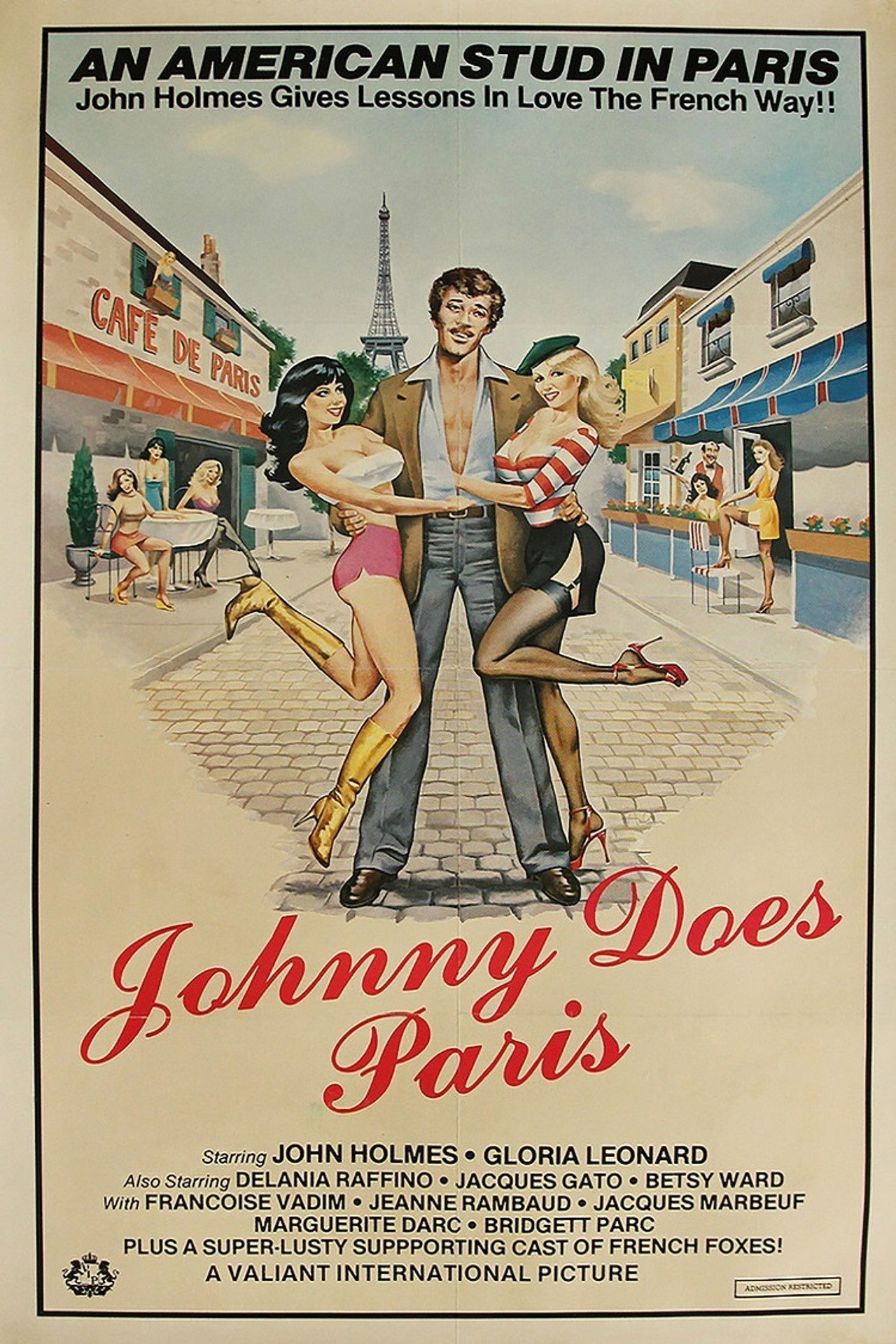 Johnny Does Paris Backdrop