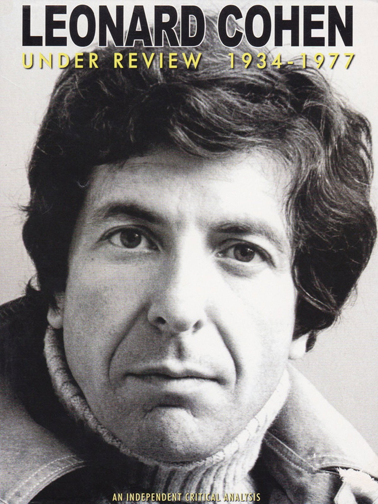 Leonard Cohen: Under Review: 1934-1977 Backdrop