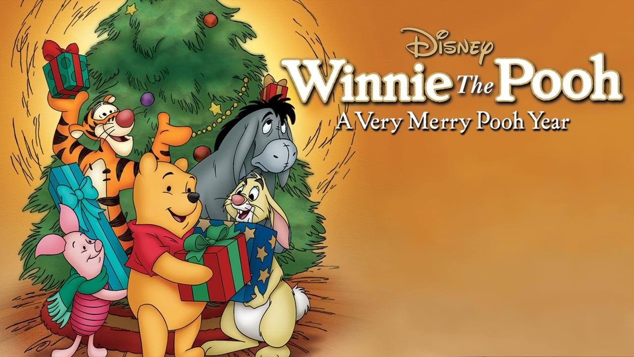 Winnie the Pooh: A Very Merry Pooh Year background