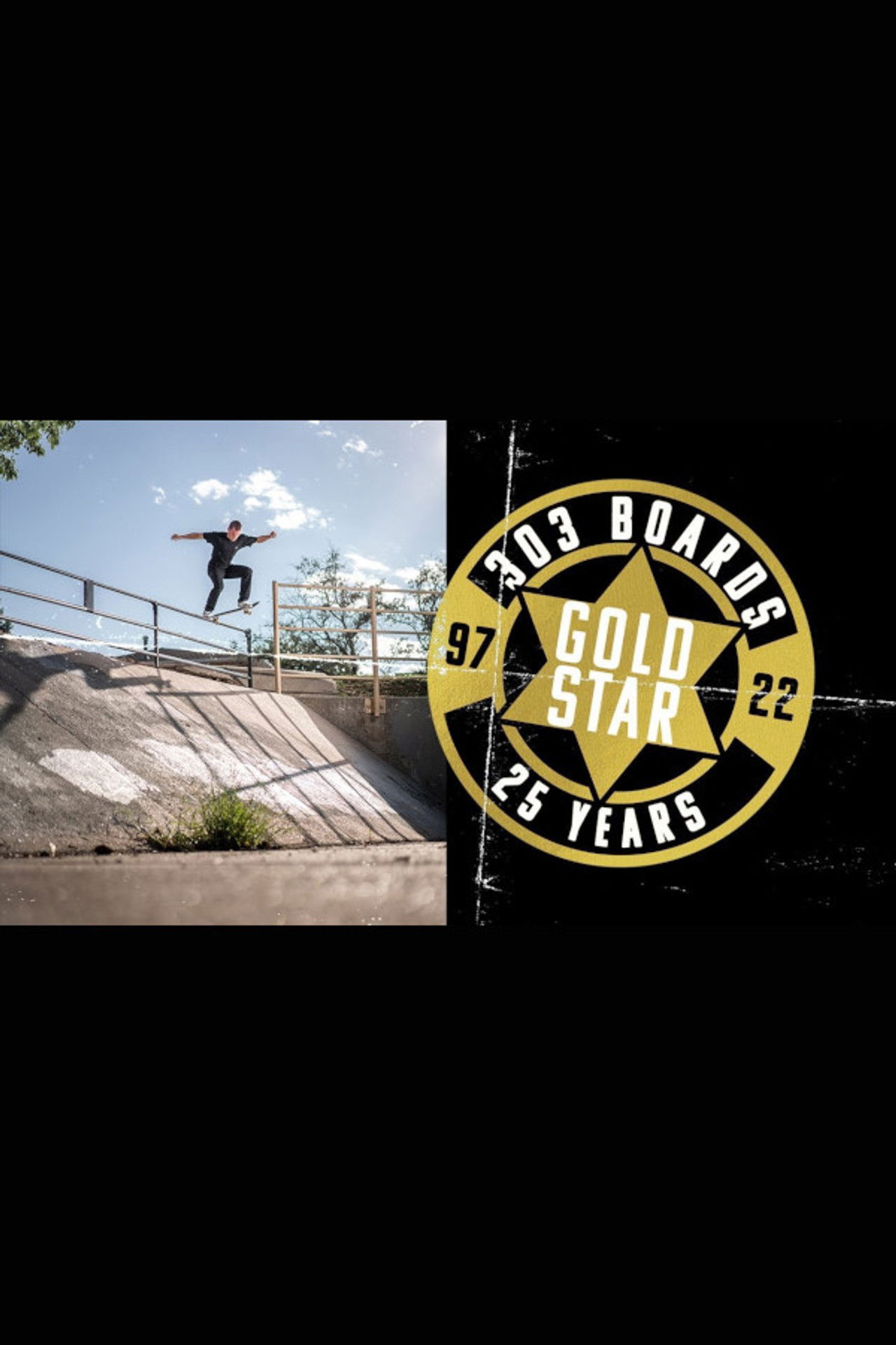 303 Boards: Gold Star Backdrop