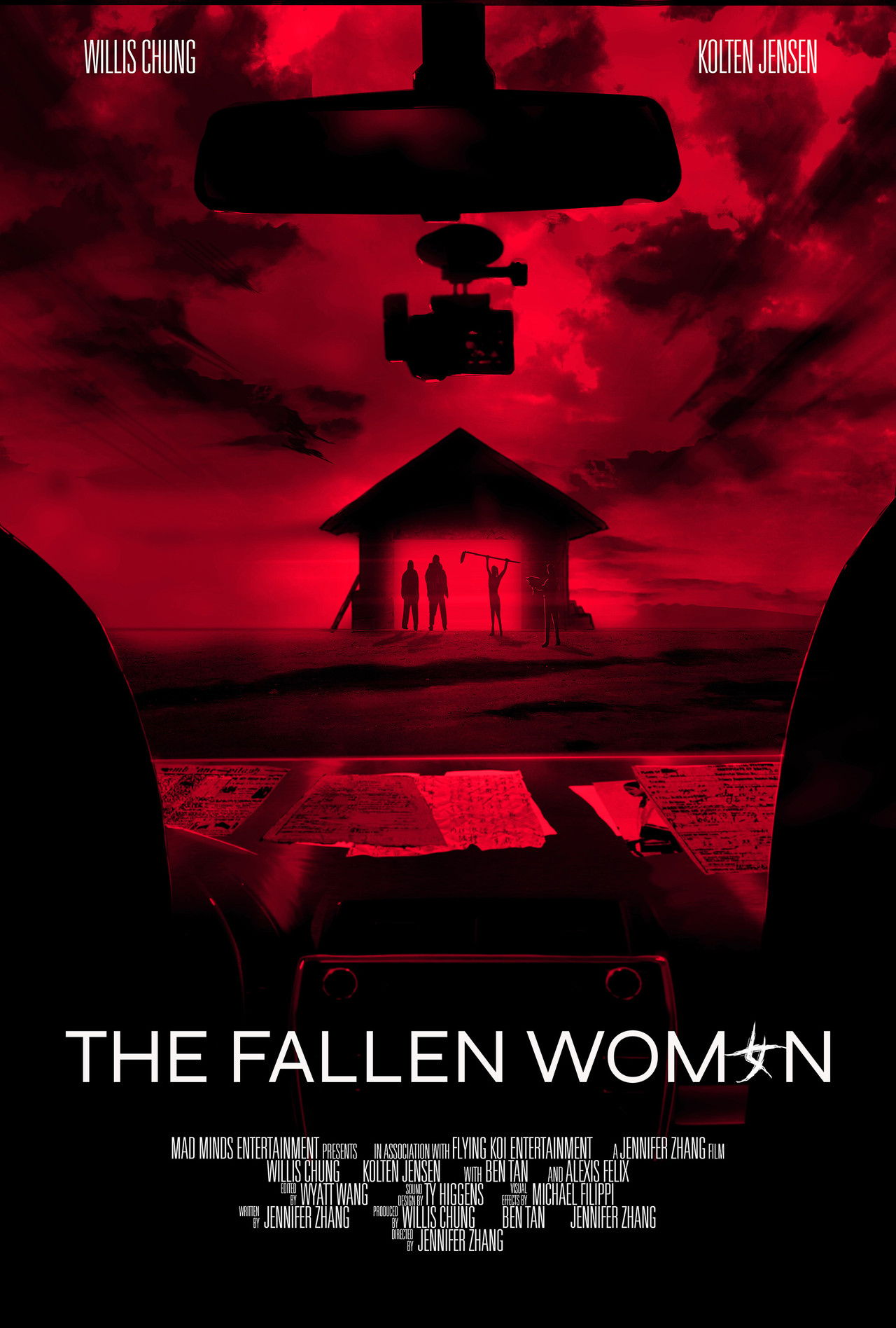 The Fallen Woman Backdrop