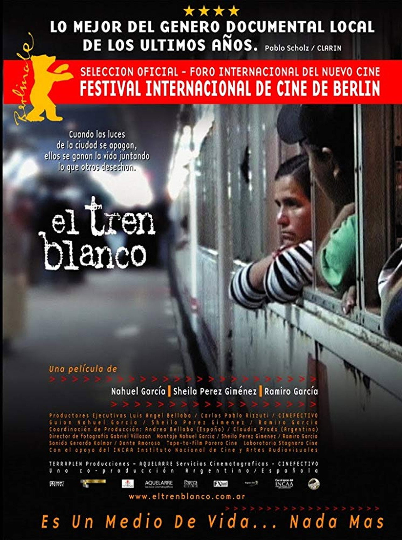 El tren blanco filmaffisch