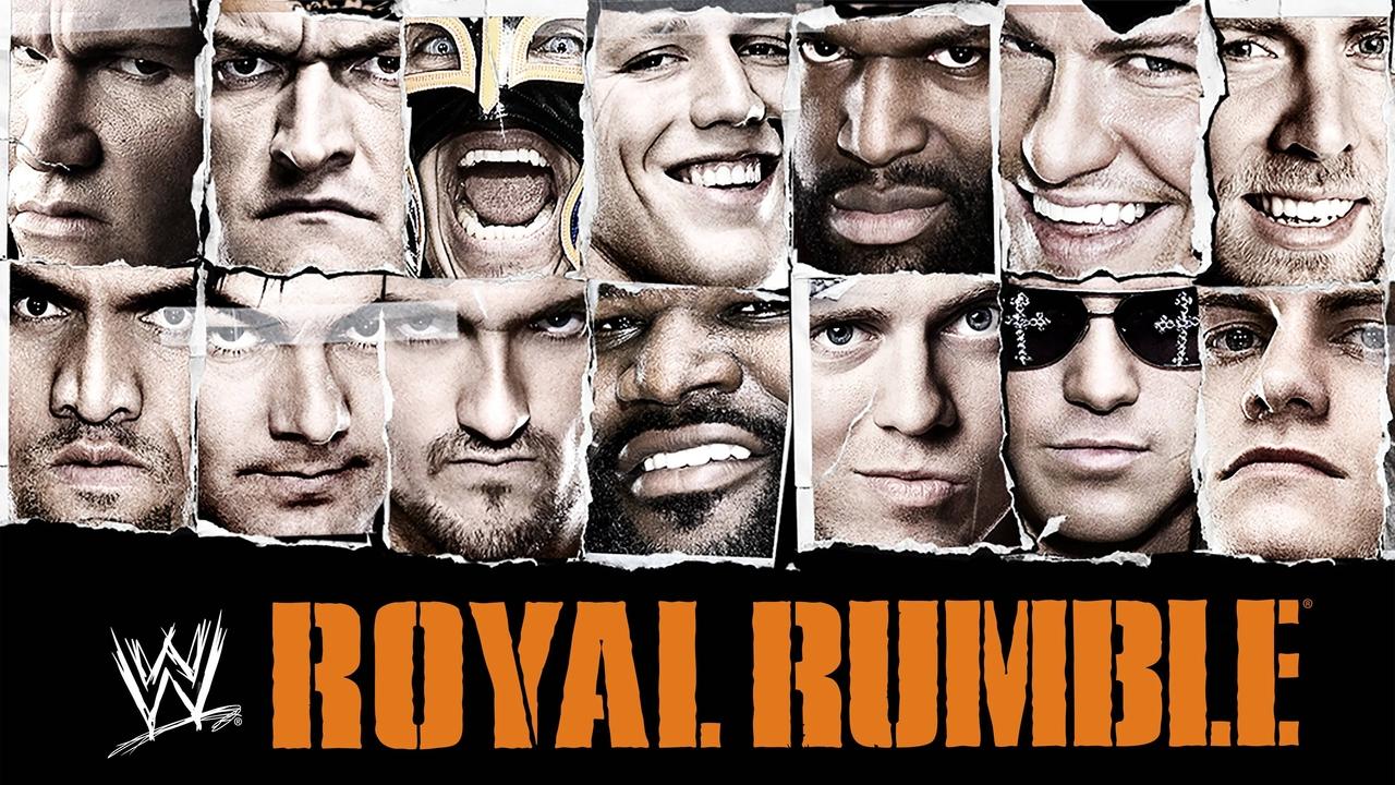 Scen från WWE Royal Rumble 2011