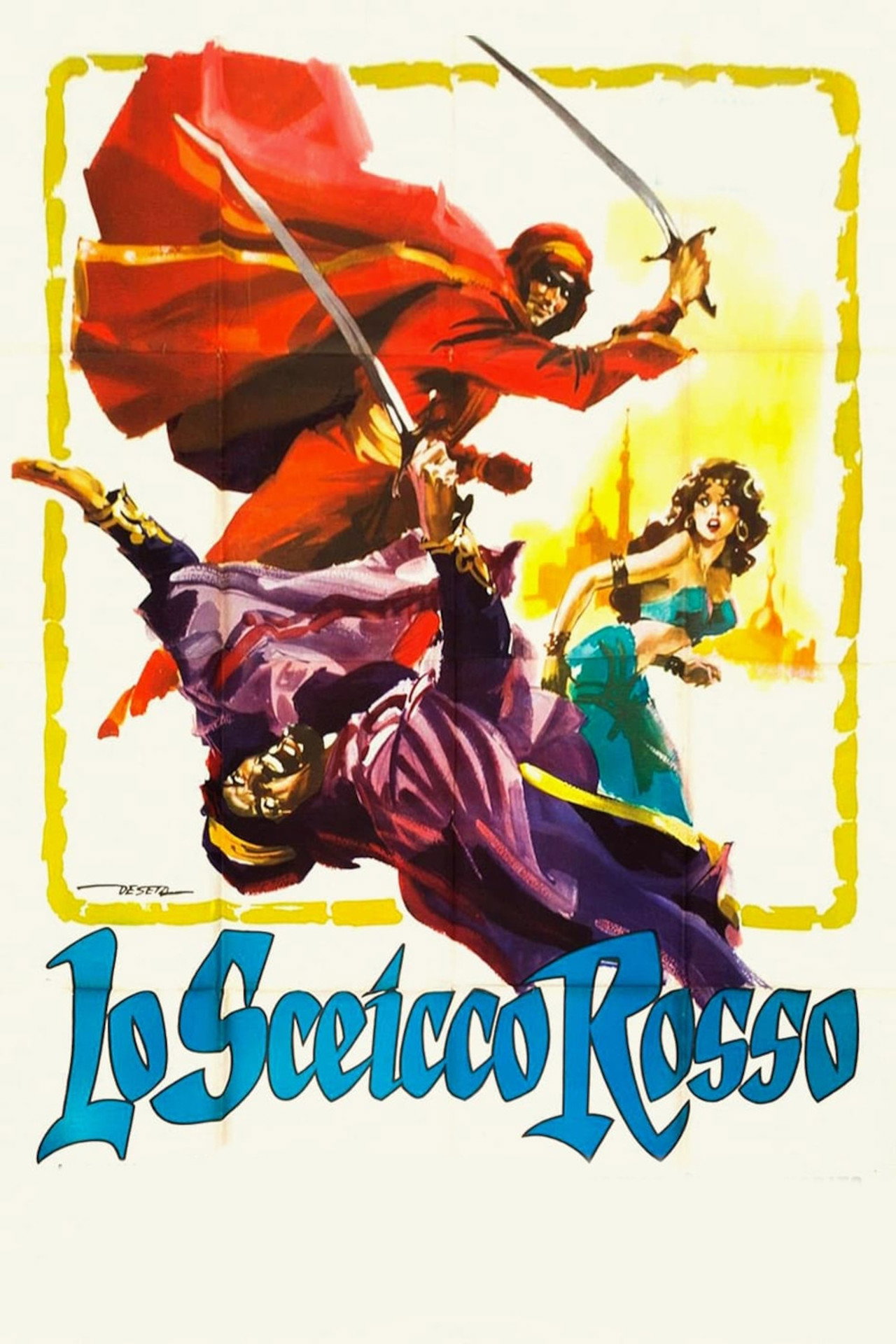 Lo sceicco rosso filmaffisch