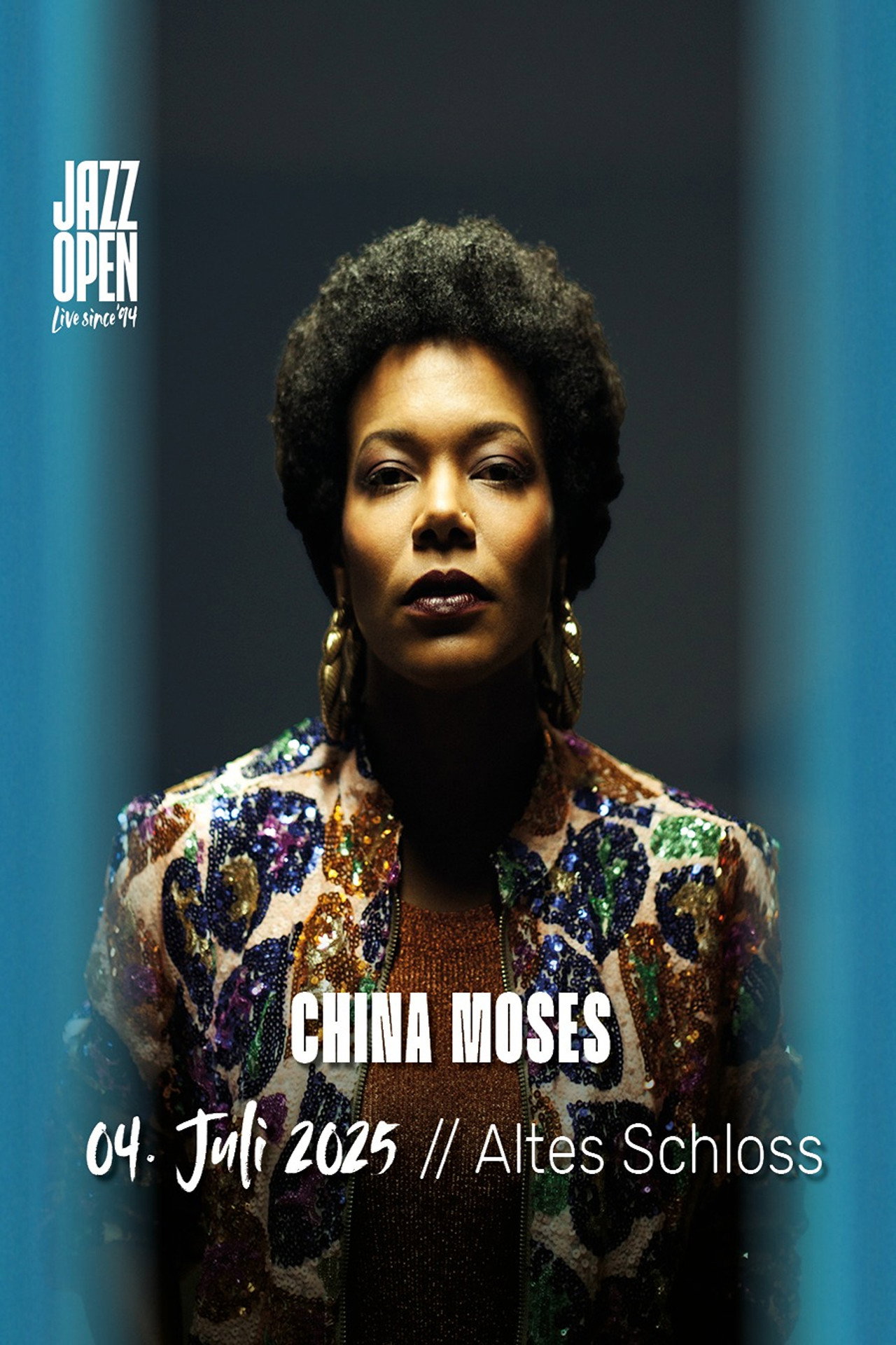 China Moses Jazzopen Stuttgart 2025 filmaffisch