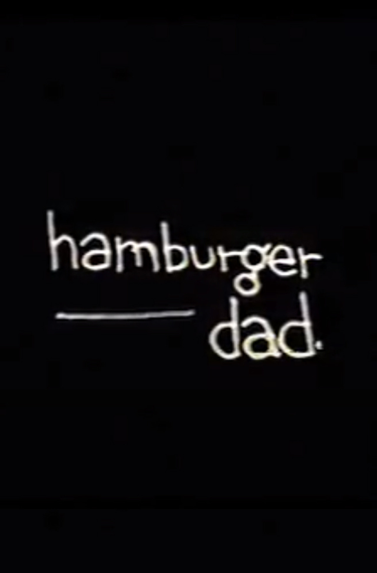 Hamburger Dad filmaffisch