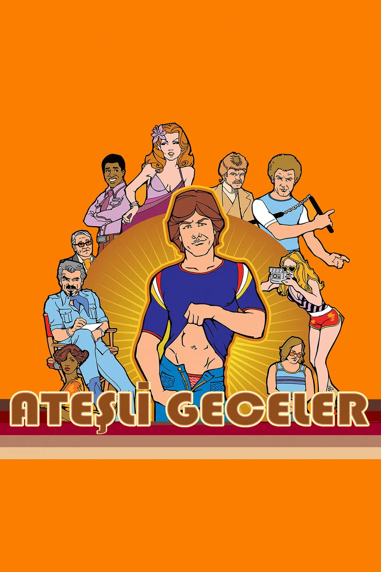 Ateşli Geceler Poster