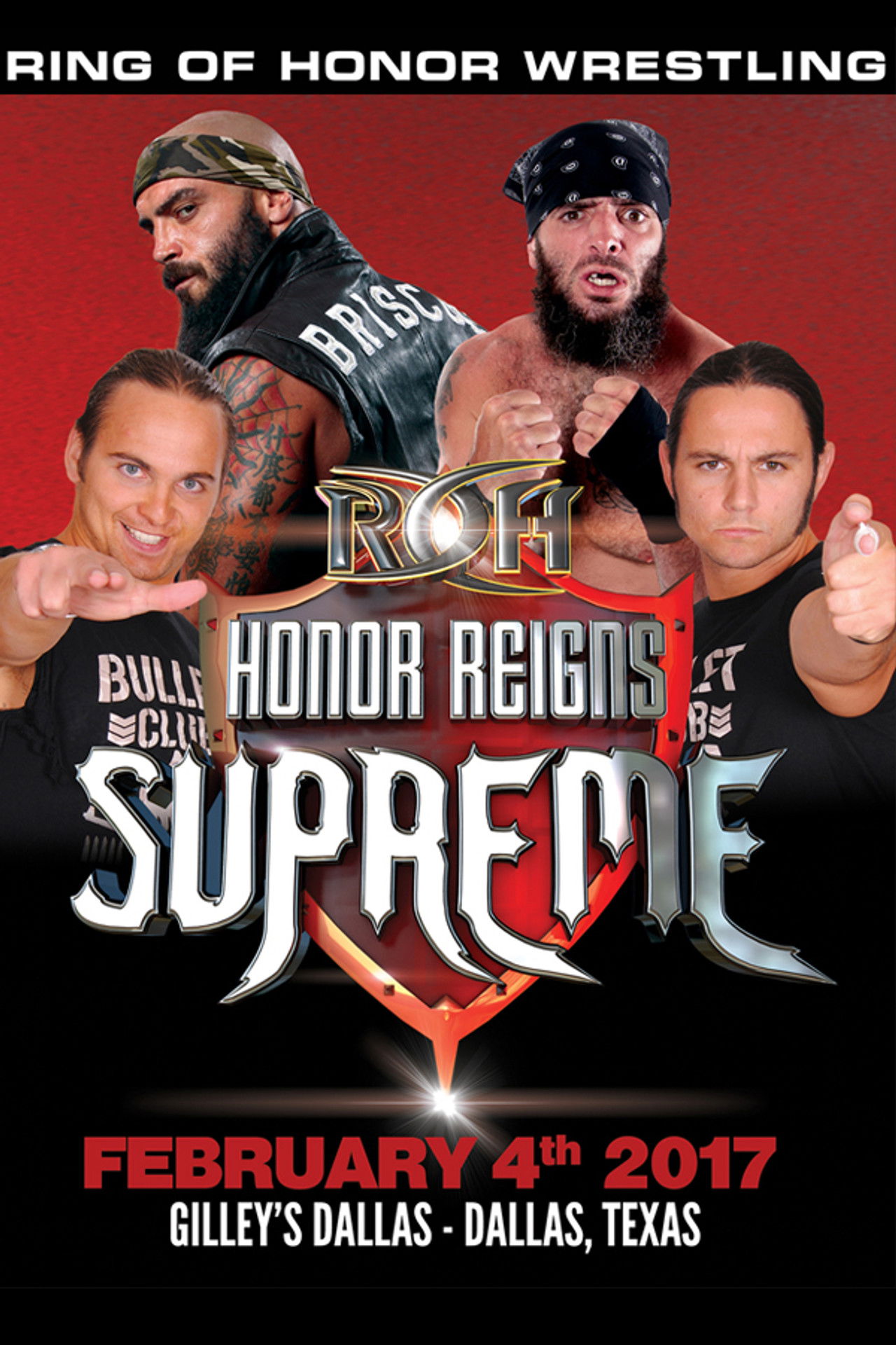 ROH: Honor Reigns Supreme Backdrop