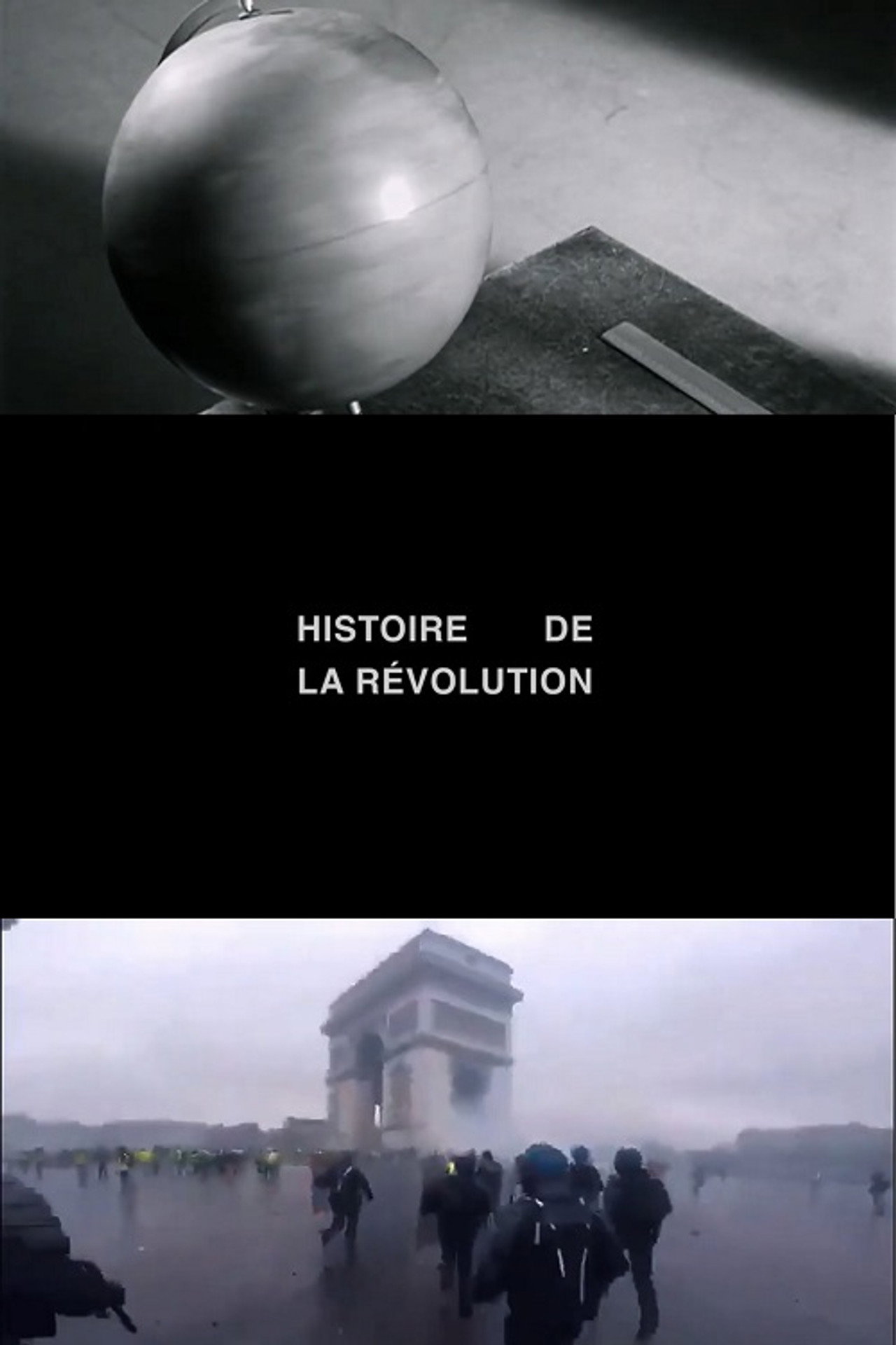 Histoire de la révolution filmaffisch