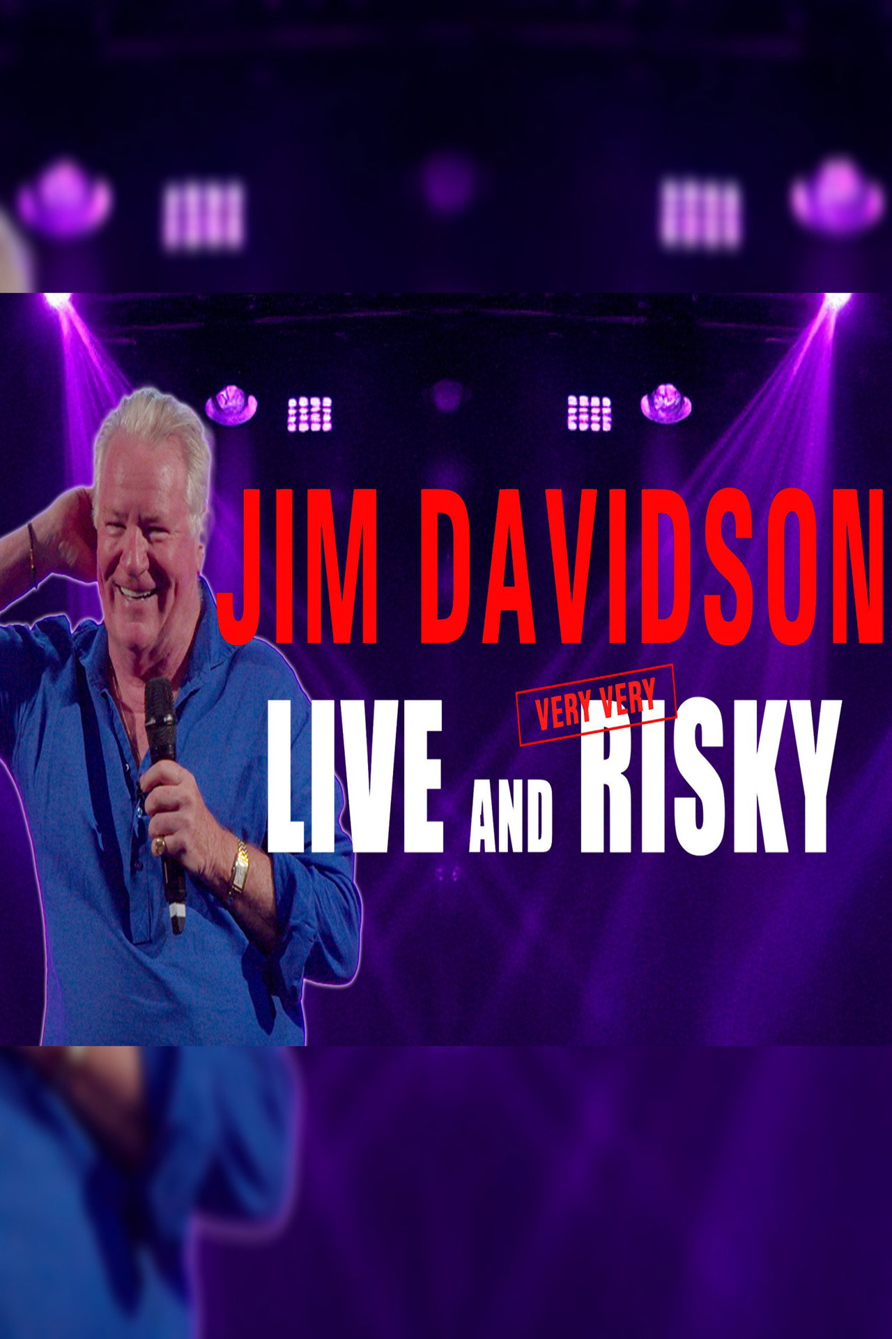 Jim Davidson: Live and (Very Very) Risky Backdrop