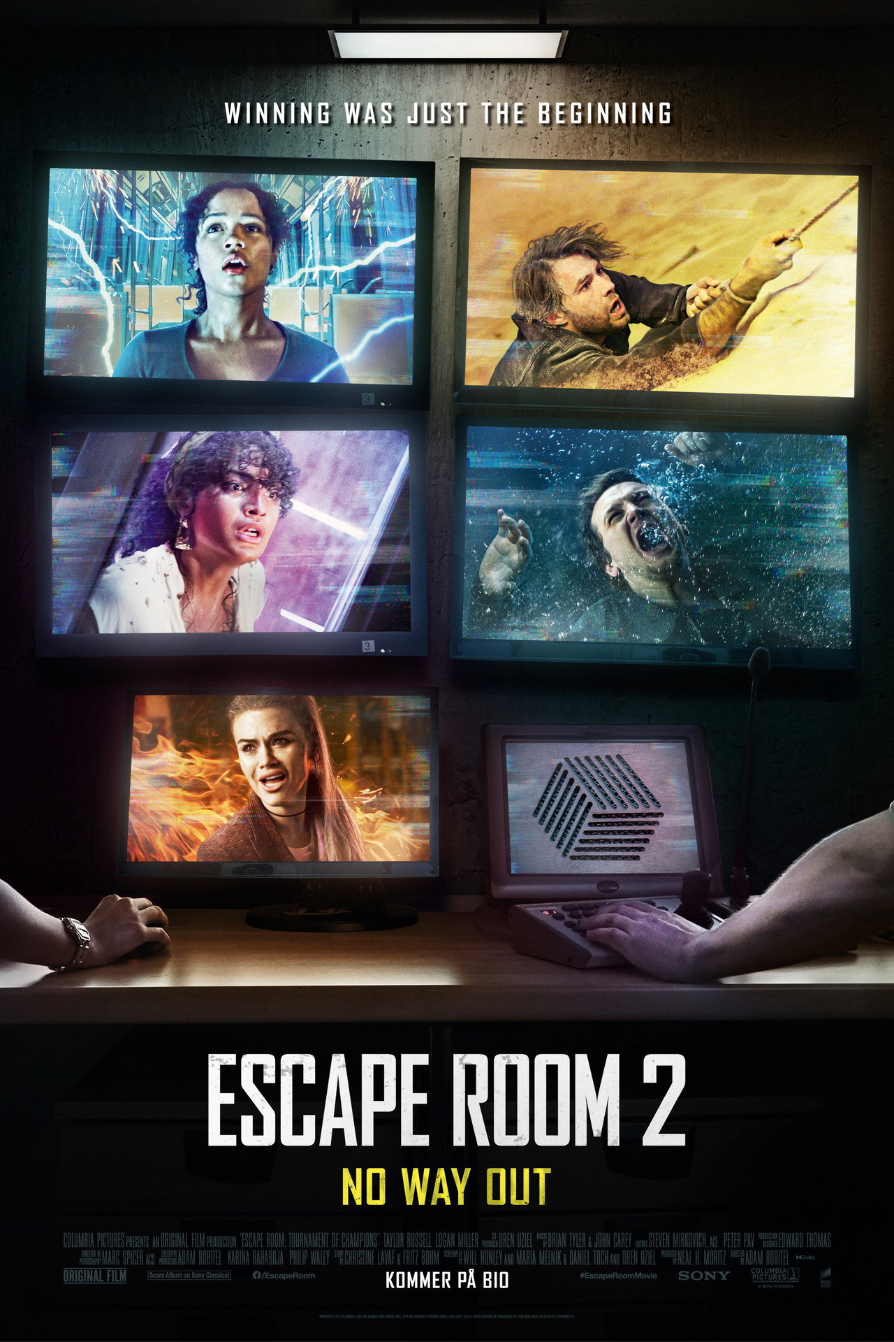 Escape Room 2: No Way Out filmaffisch