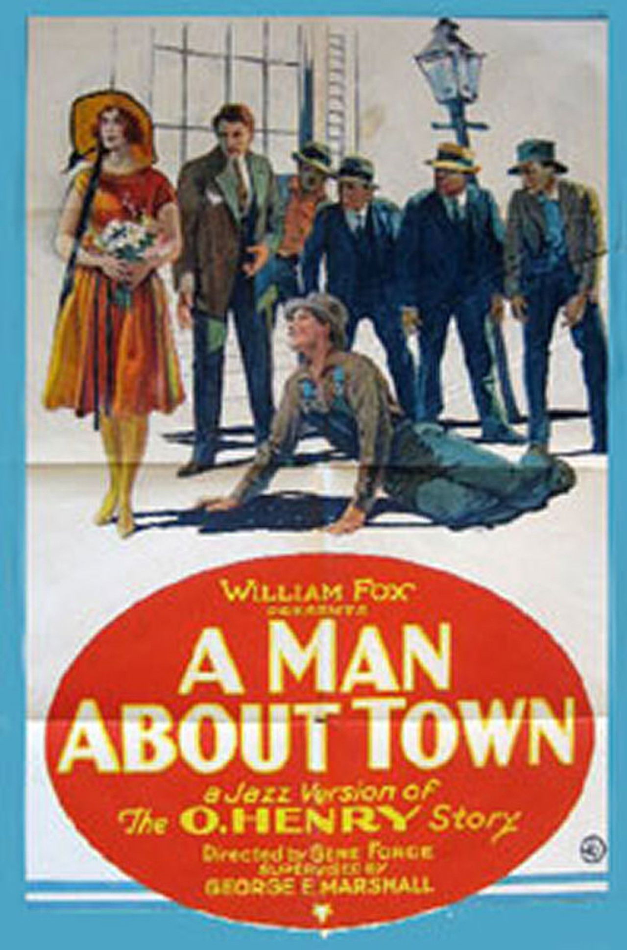 A Man About Town Backdrop