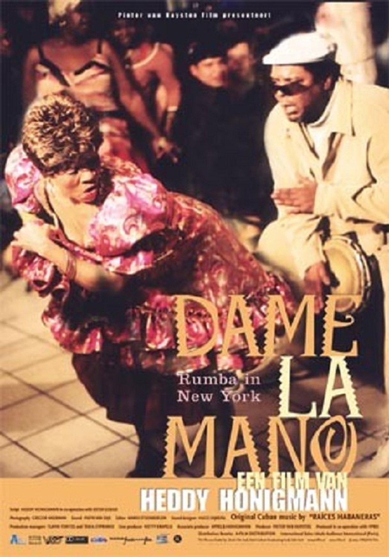 Dame la mano filmaffisch