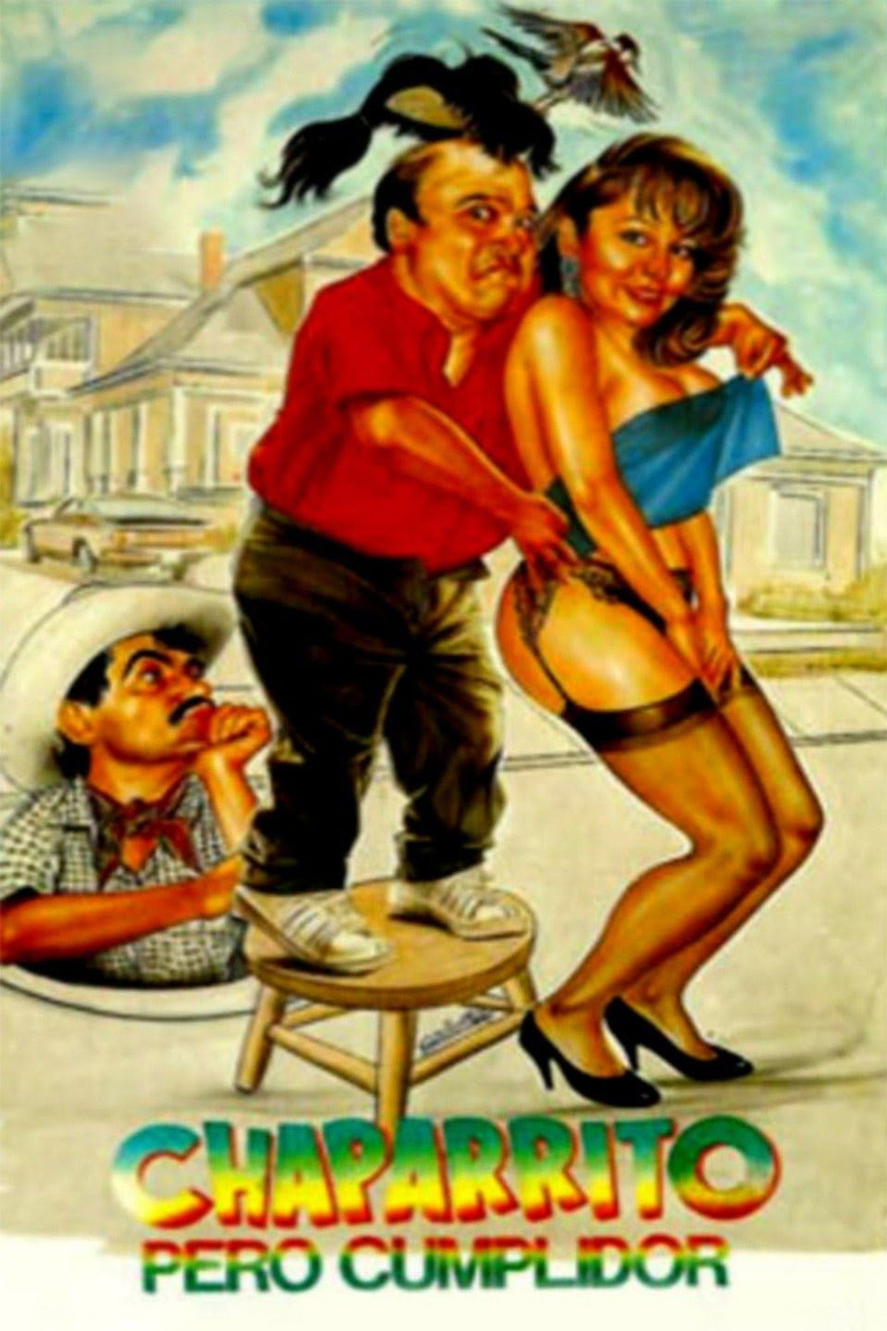 Chaparrito pero cumplidor Backdrop