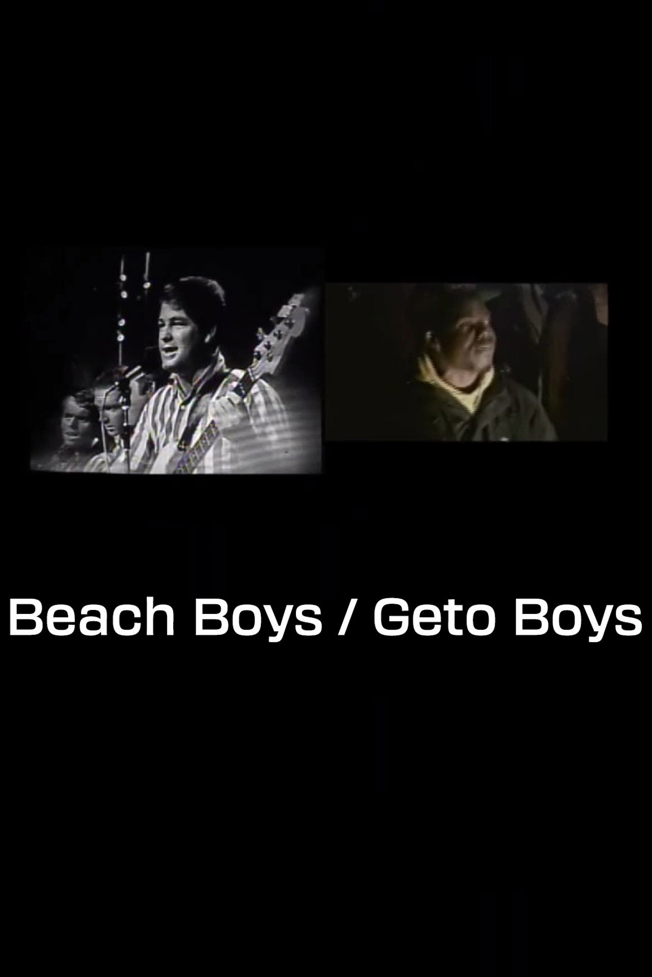 Beach Boys / Geto Boys filmaffisch