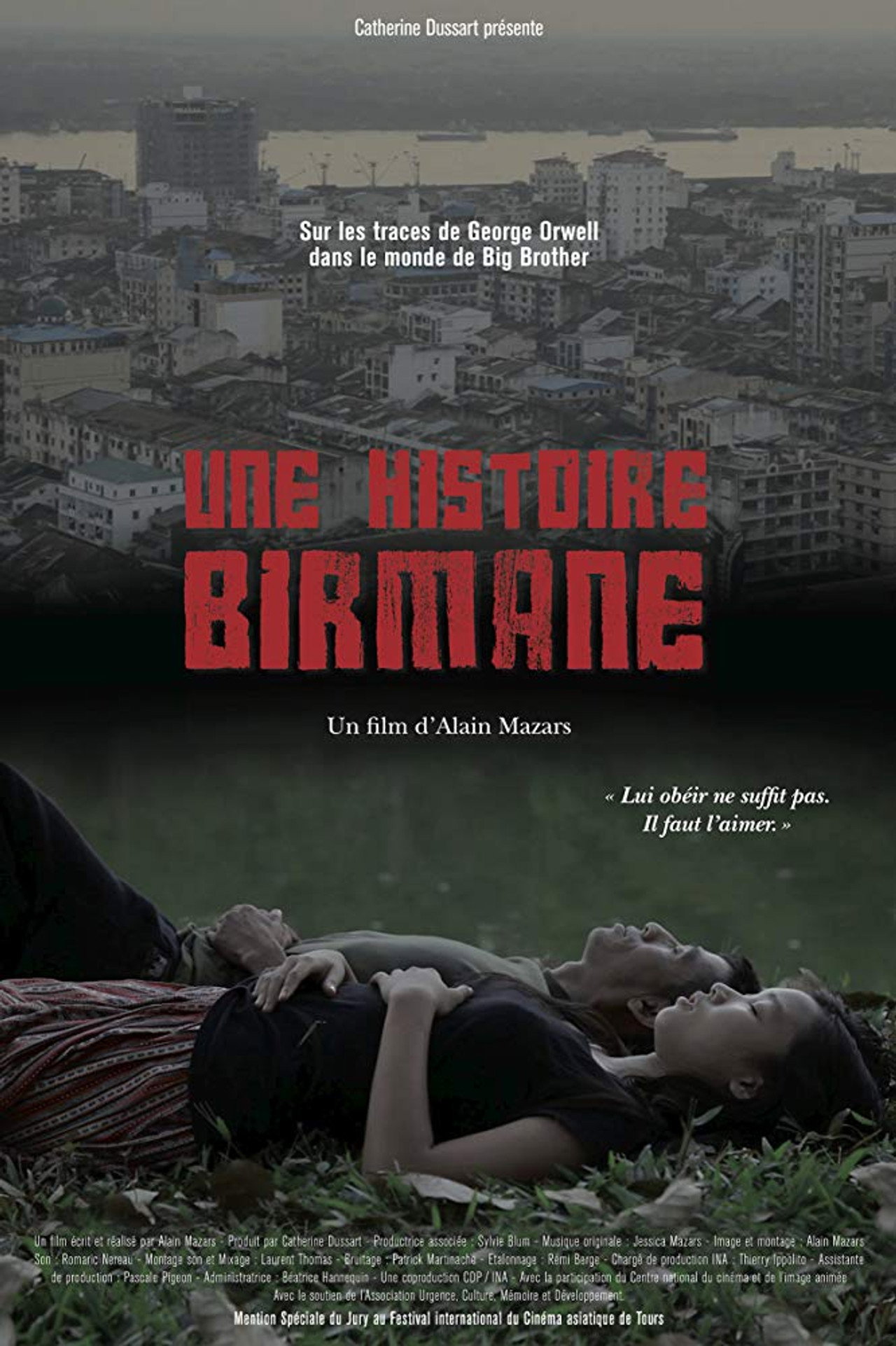 Une histoire birmane filmaffisch