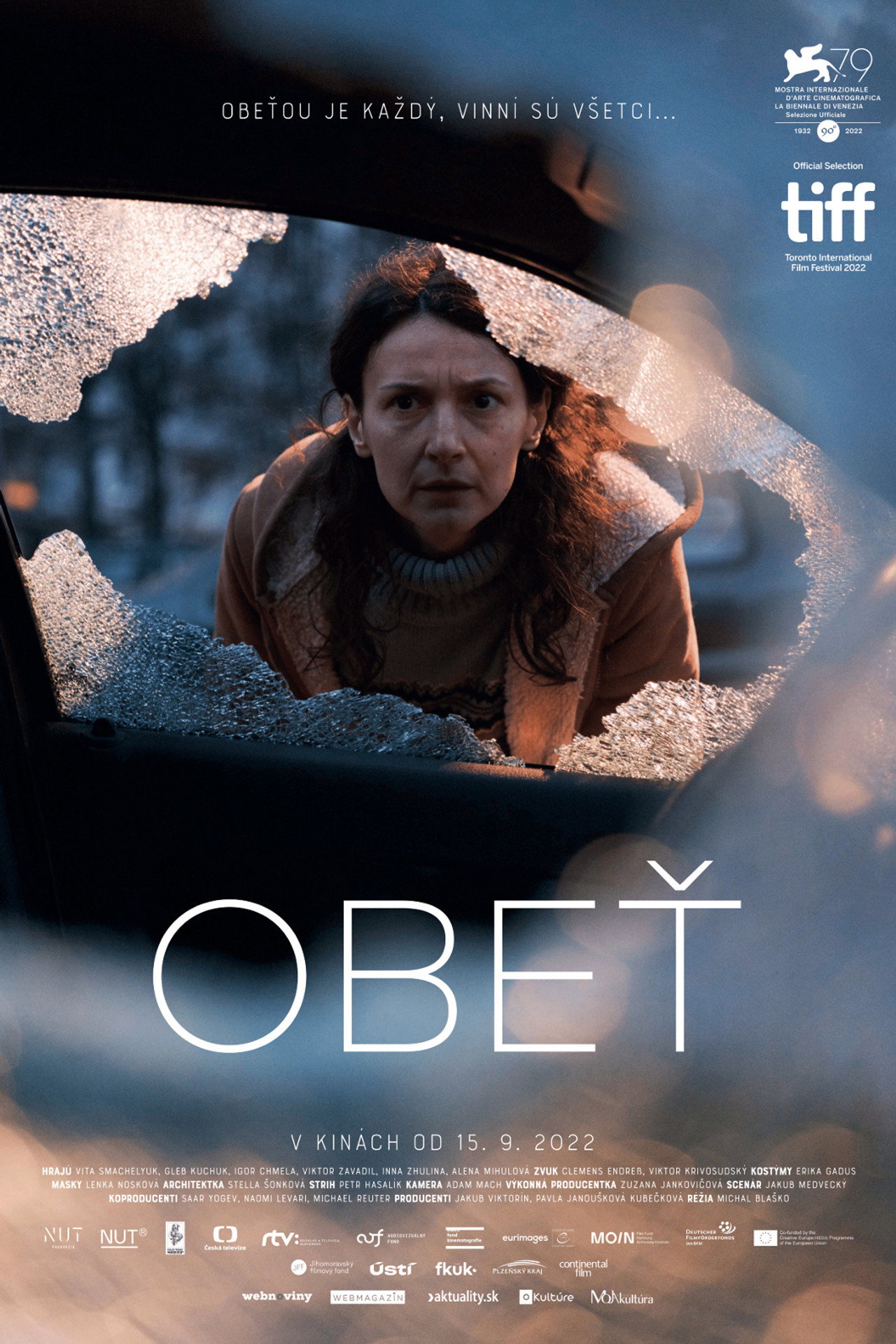 Obeť filmaffisch