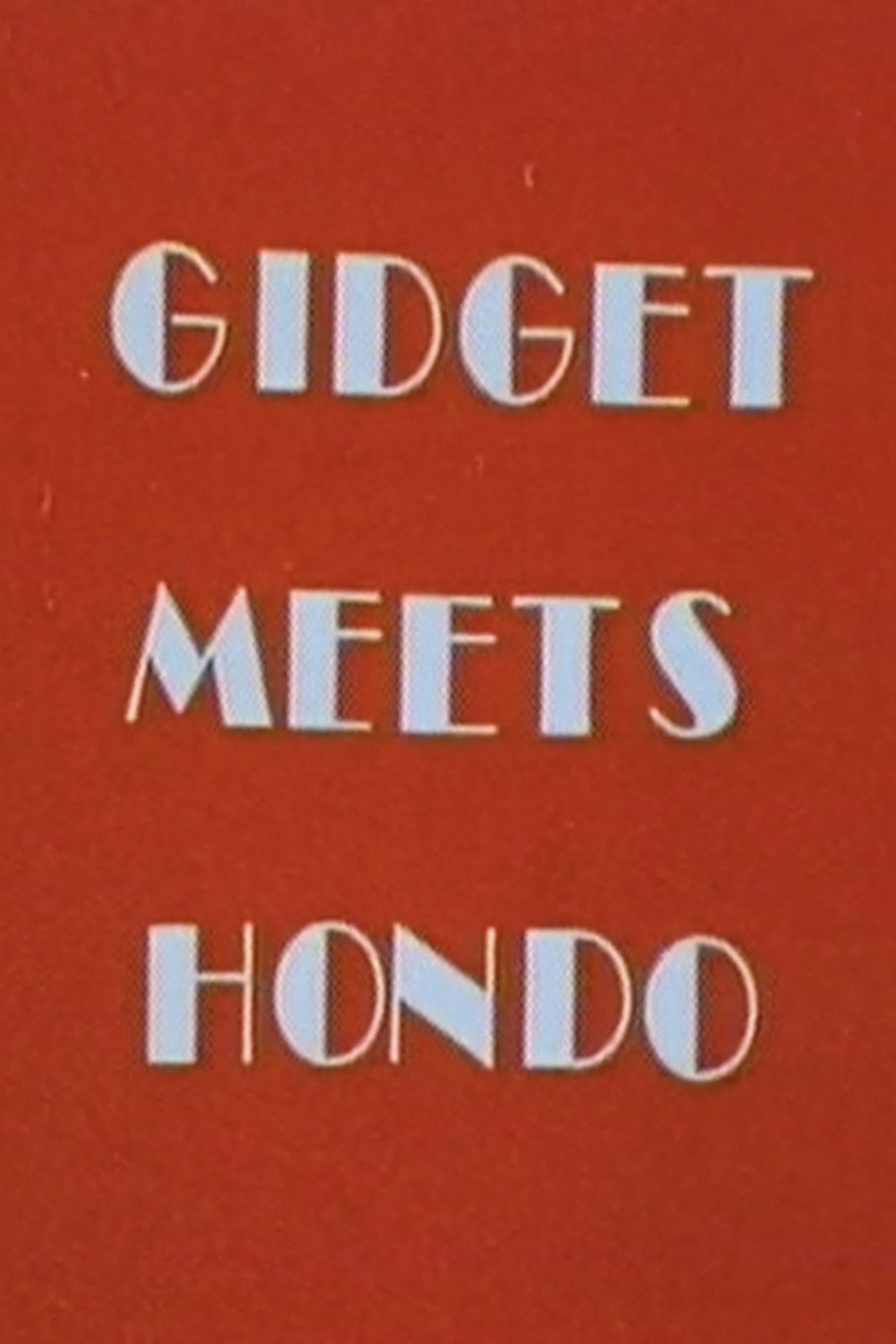Gidget Meets Hondo Backdrop