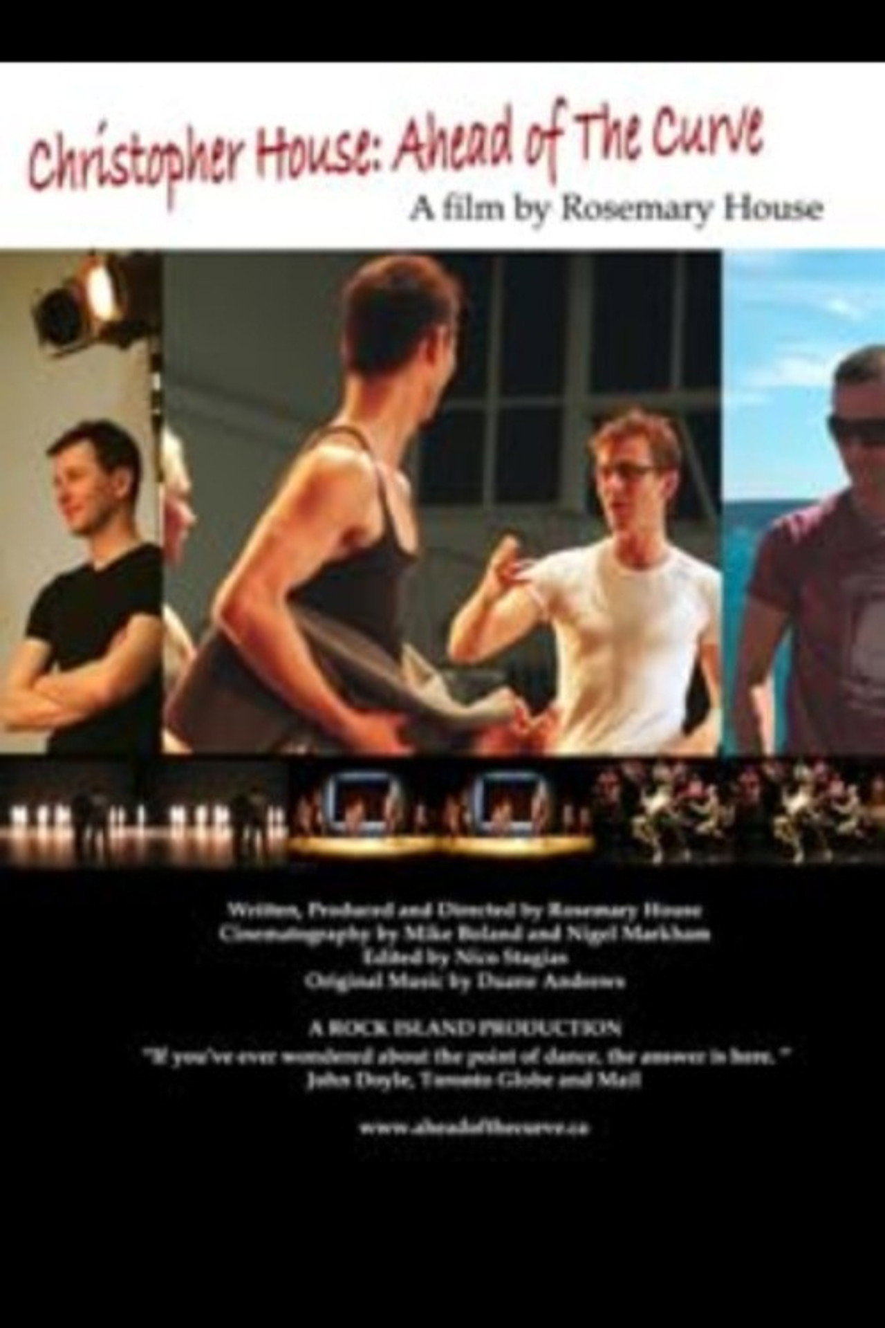 Christopher House: Ahead of the Curve filmaffisch