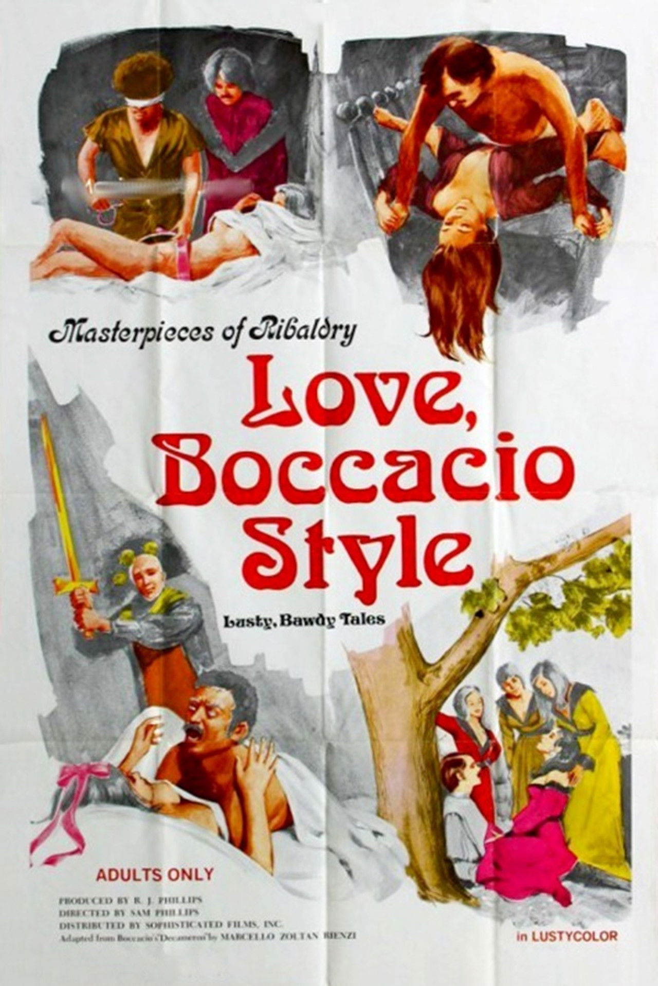 Love Boccaccio Style Backdrop
