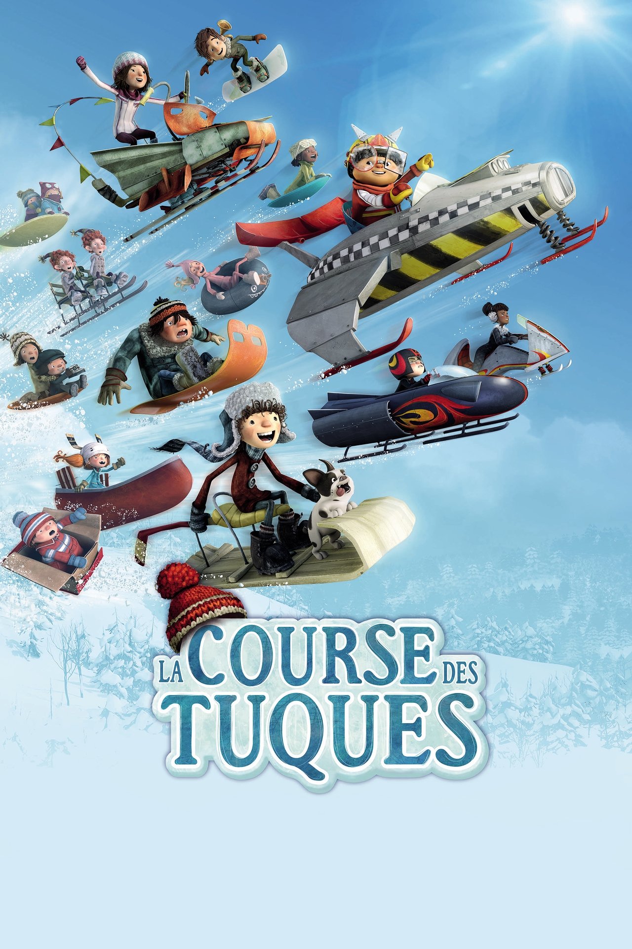 La Bataille géante de boules de neige 2 : L'incroyable course de luge poster