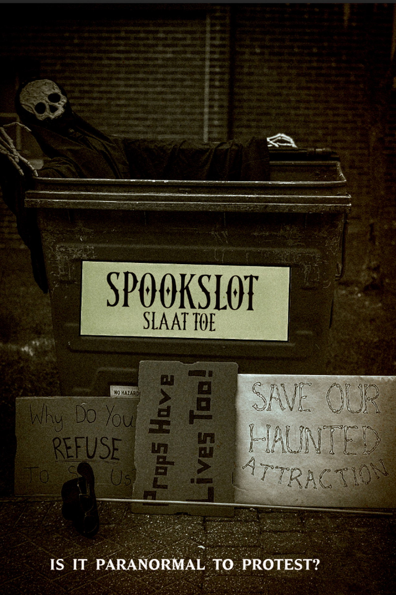Spookslot Slaat Toe filmaffisch