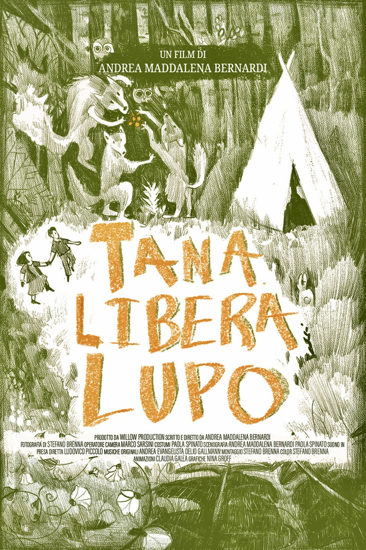 Tana Libera Lupo Backdrop