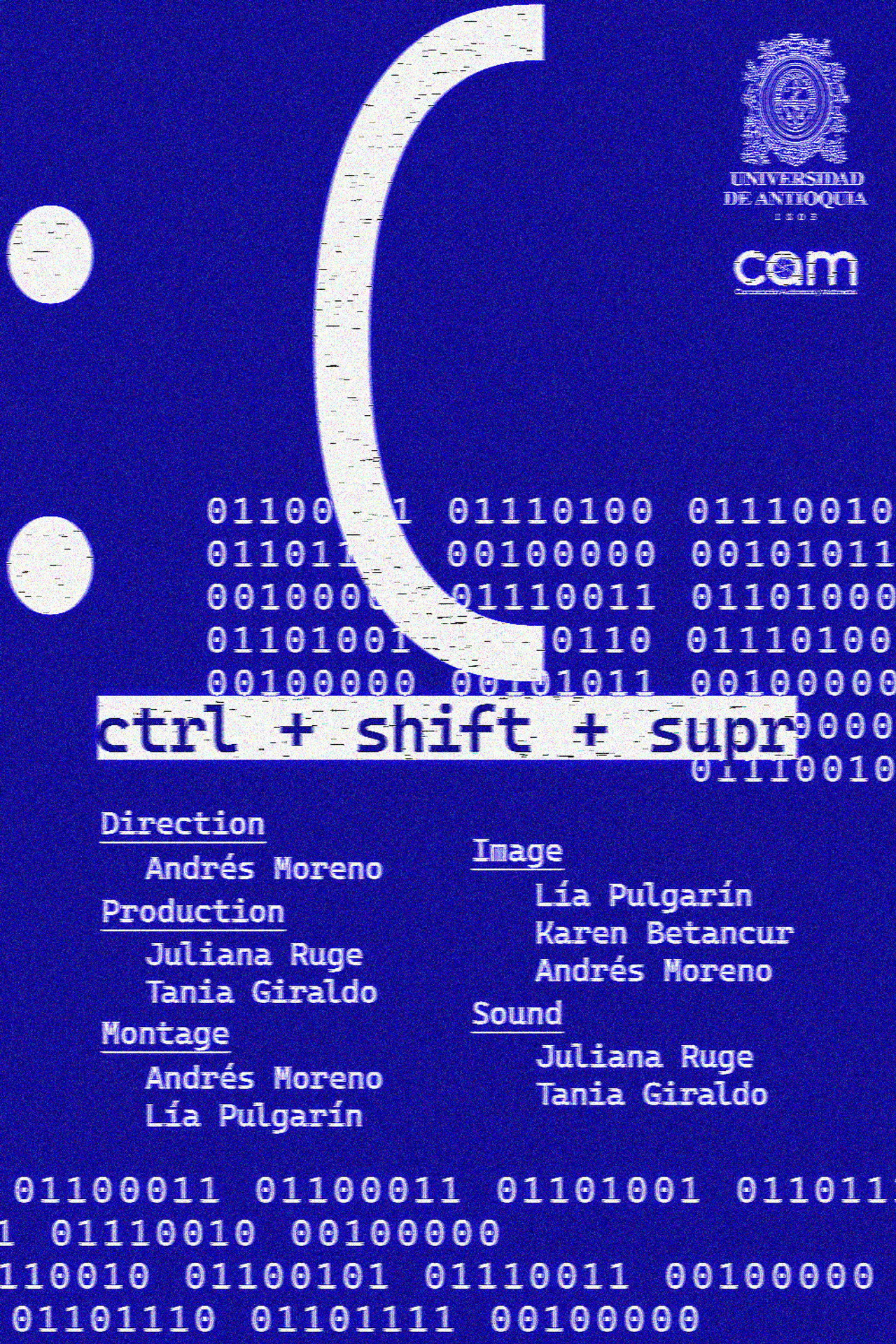 ctrl + shift + supr poster