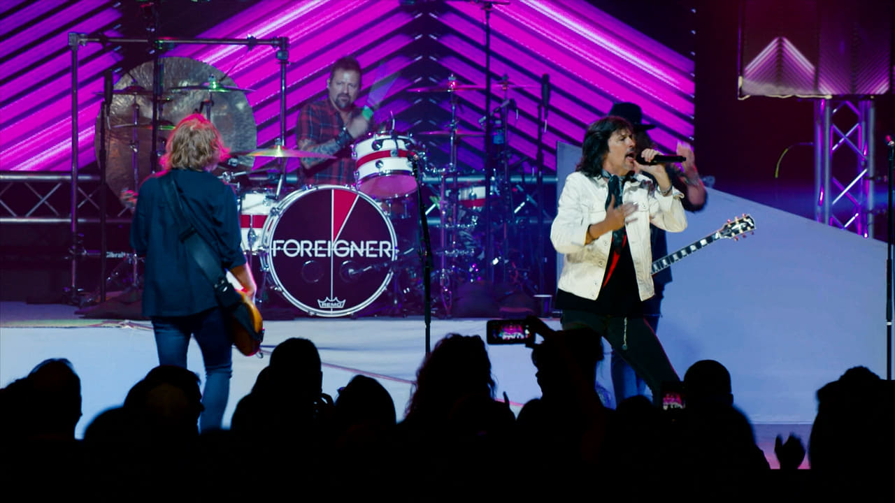 Foreigner - Double Vision 40 Live.Reloaded background