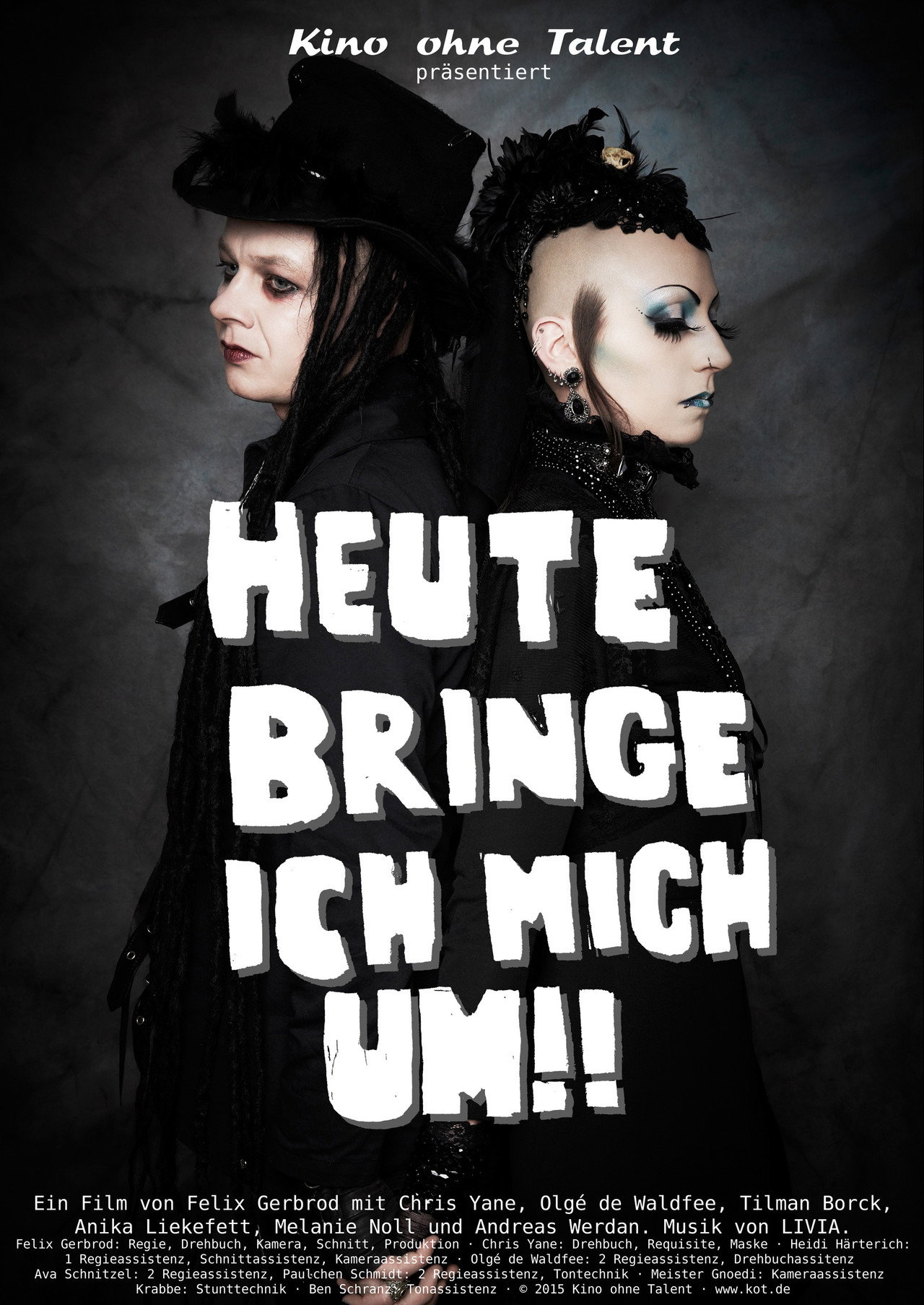 Heute bringe ich mich um!! filmaffisch