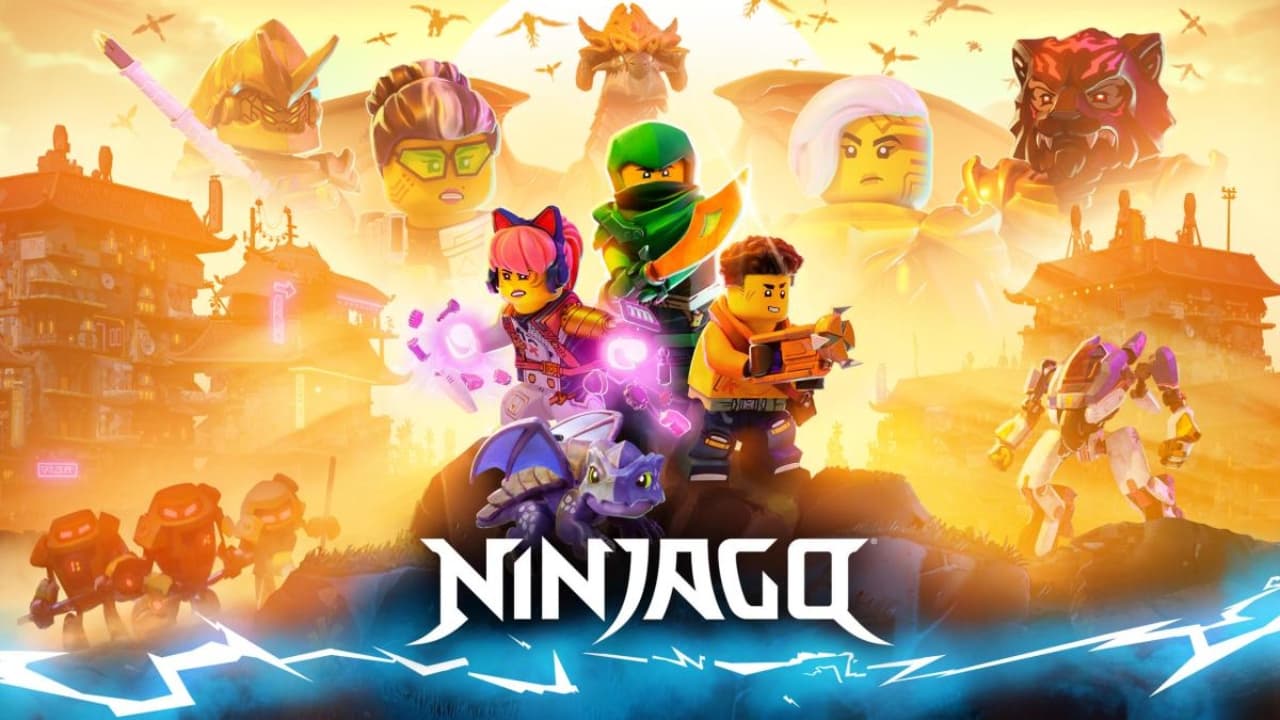 LEGO Ninjago: Dragons Rising background