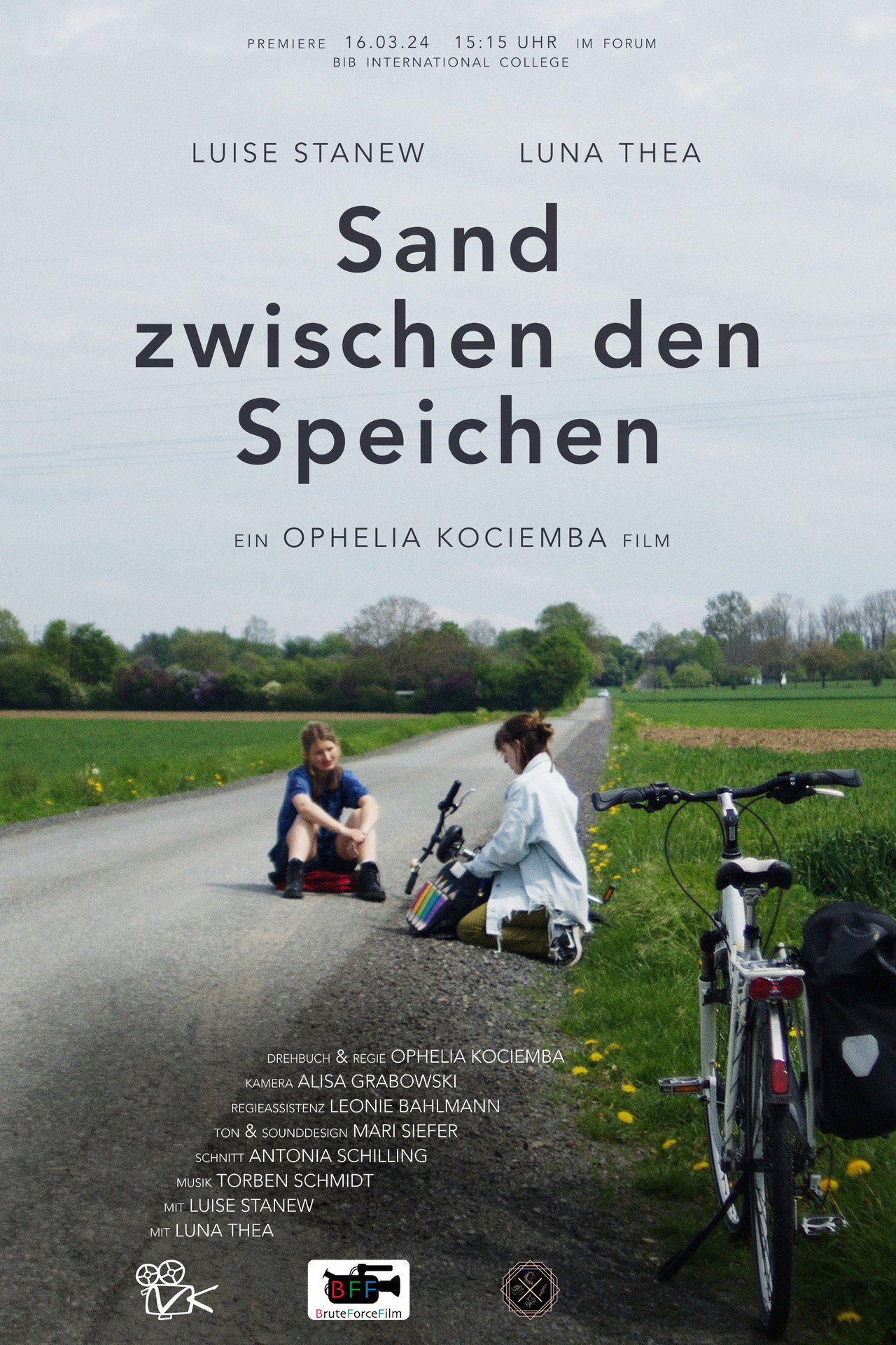 Sand zwischen den Speichen