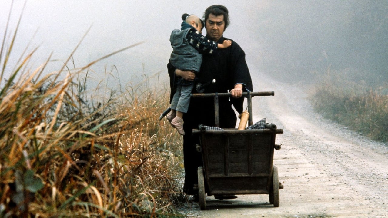Lone Wolf and Cub: Baby Cart in Peril Backdrop Image
