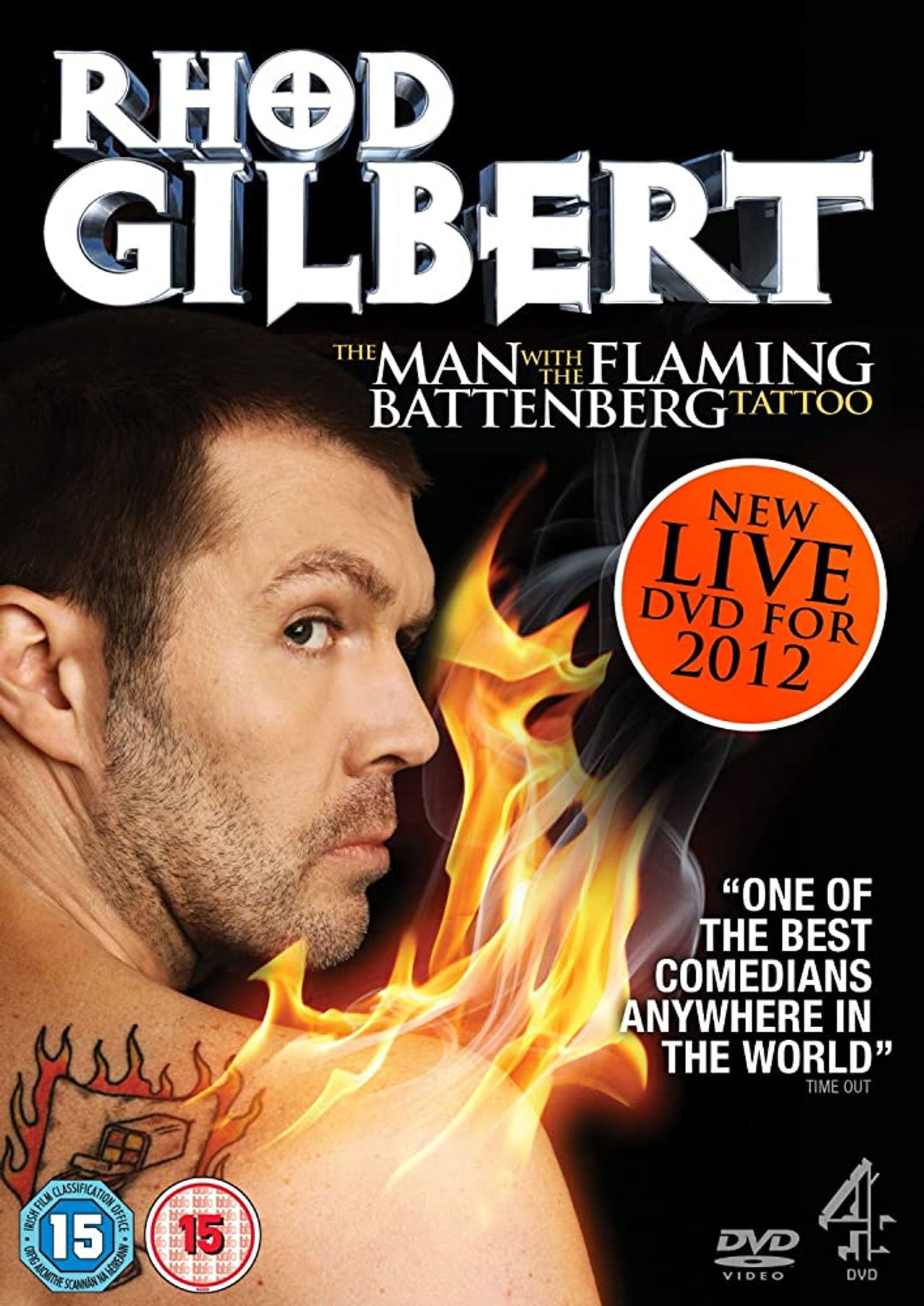 Rhod Gilbert: The Man With The Flaming Battenberg Tattoo Backdrop