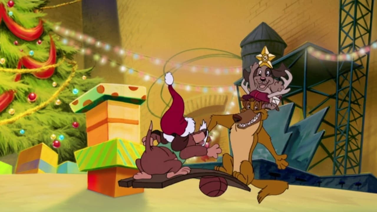 An All Dogs Christmas Carol background