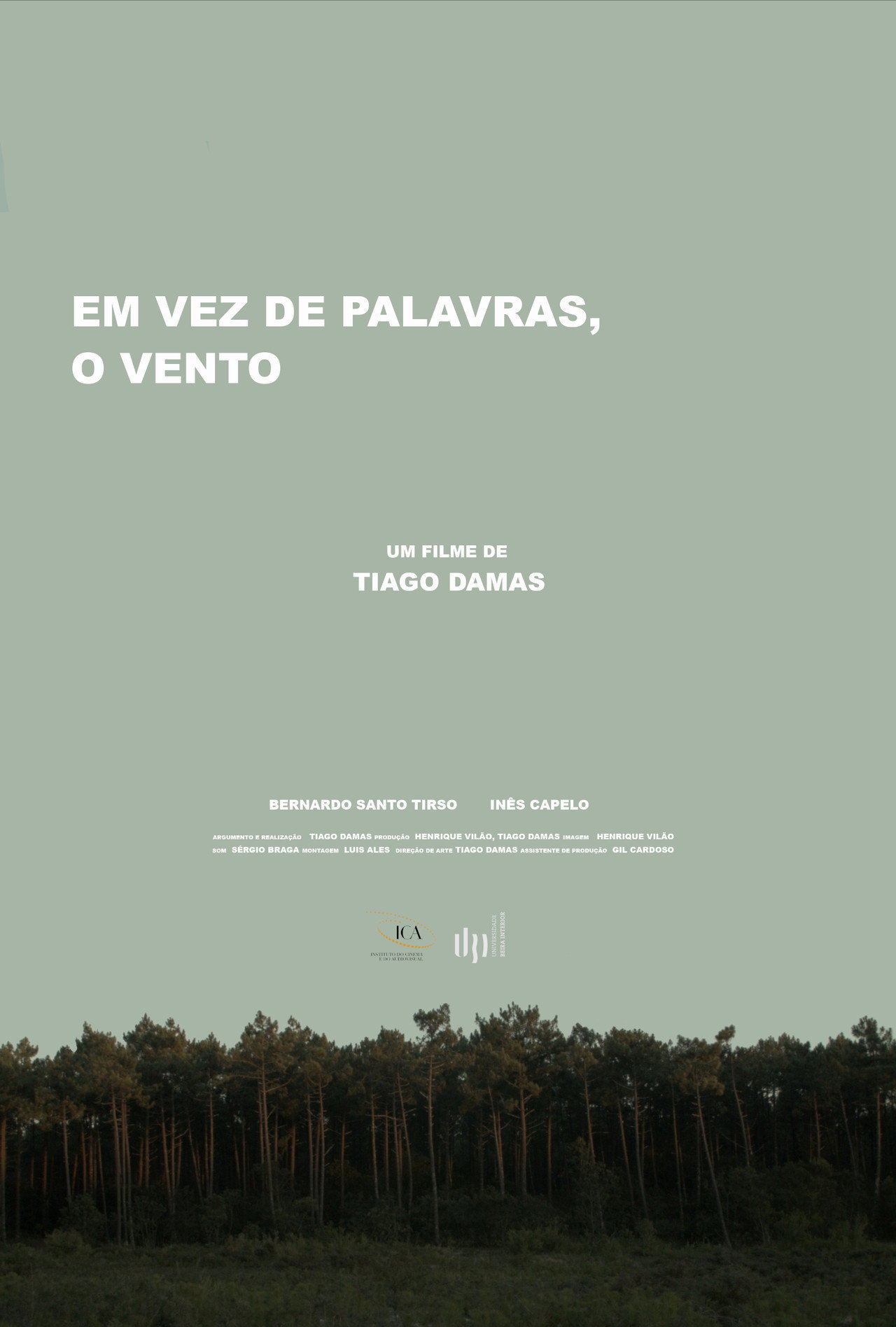 Em vez de palavras, o vento