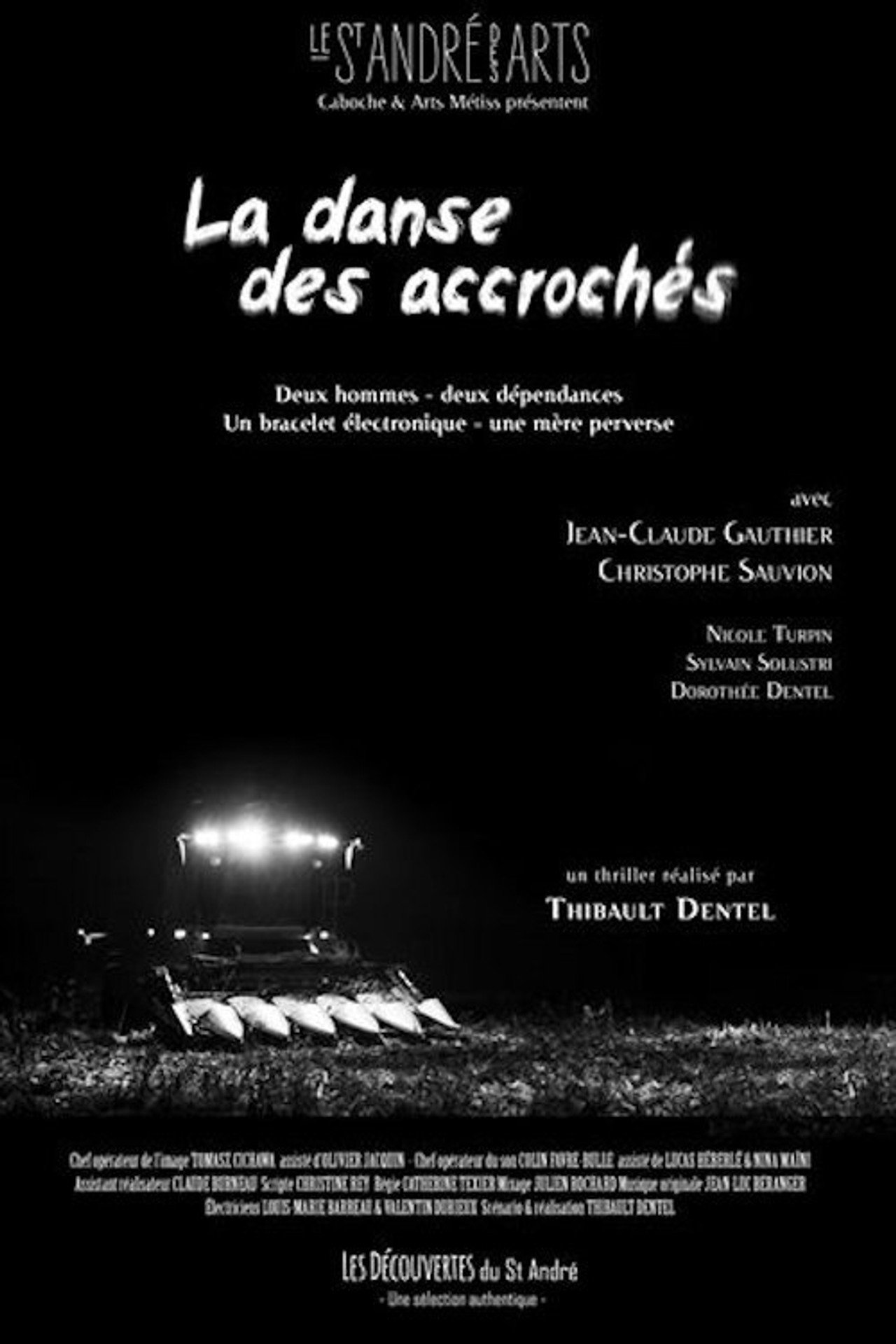 La danse des accrochés filmaffisch