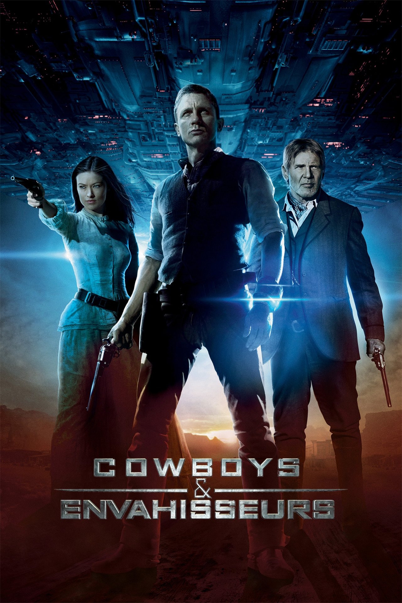 Cowboys & Envahisseurs poster