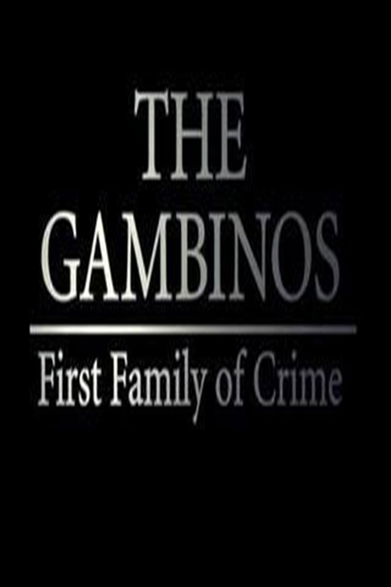 The Gambinos: First Family of Crime poster