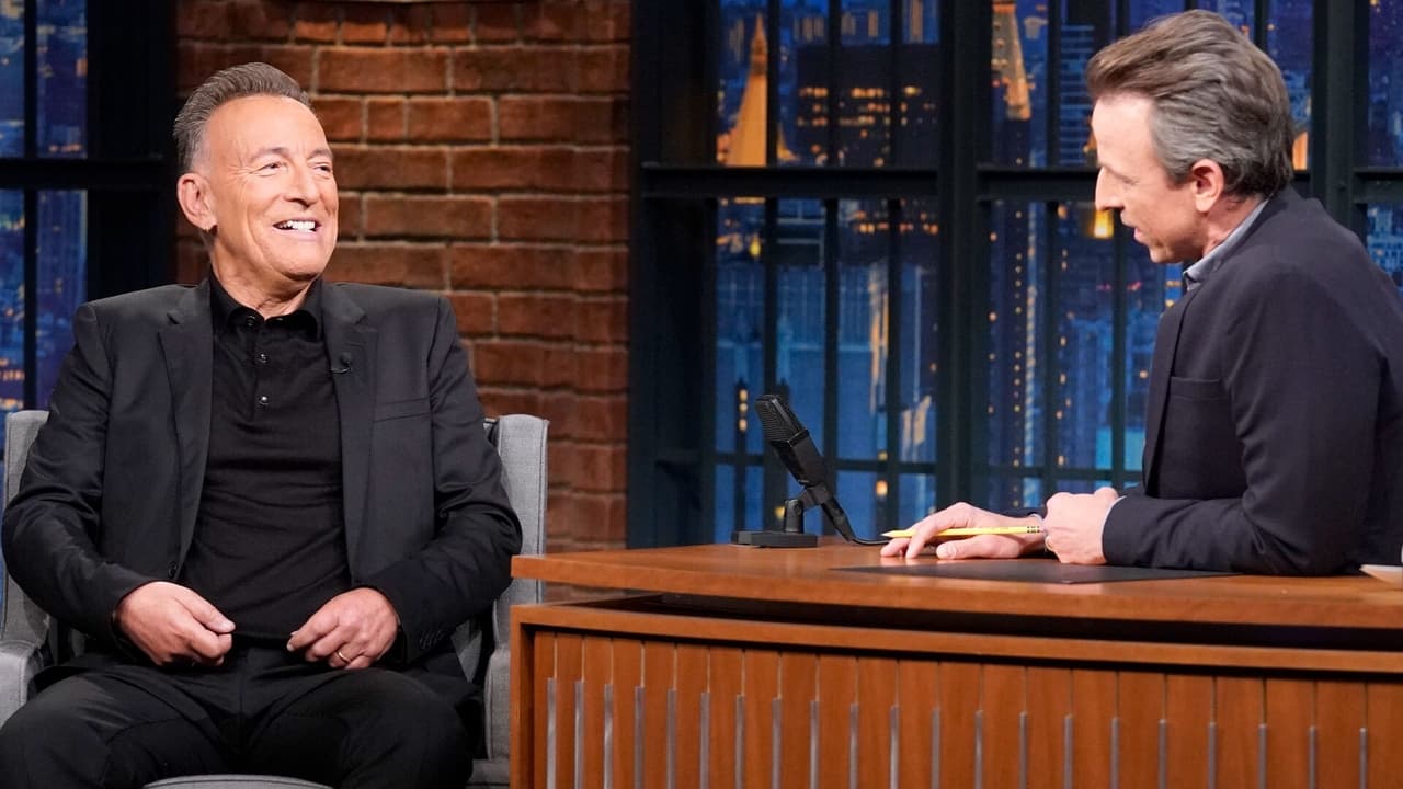Late Night with Seth Meyers - Season 10 Episode 30 : Bruce Springsteen, Mike Birbiglia